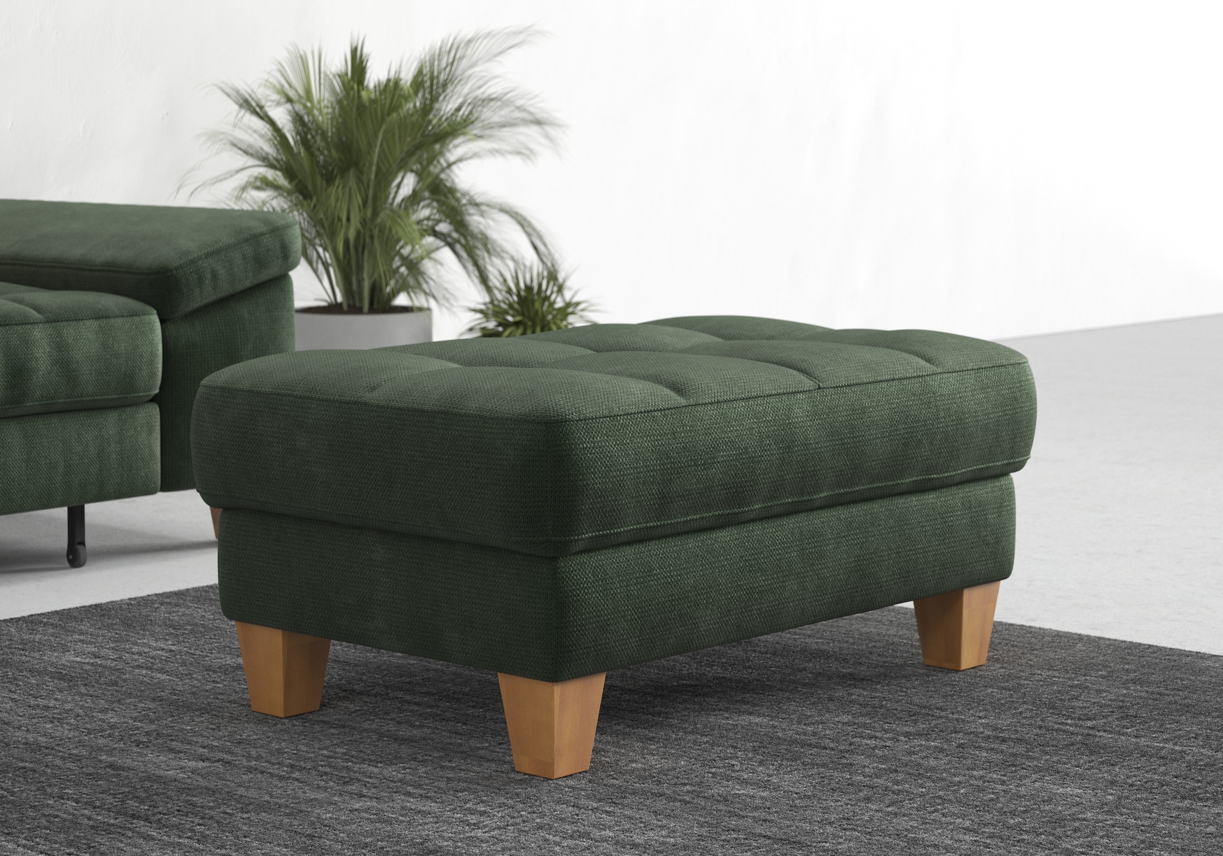 sit&more Stauraumhocker »Westham«, wahlewise mit/ohne Federkern