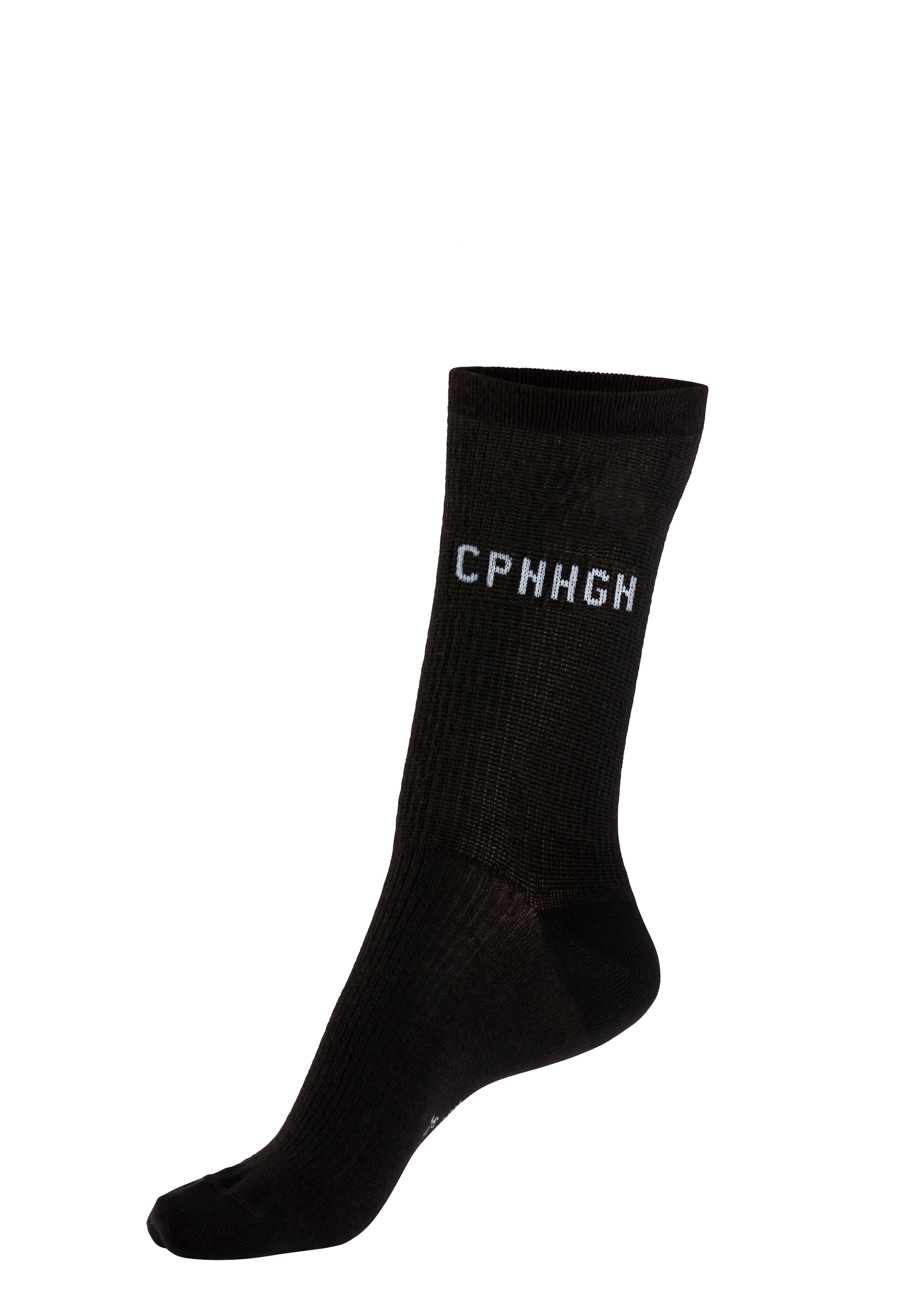 Copenhagen Studios Chaussettes basiques Packung, 3 Couple tlg. mit Rippstruktur und Stickerei