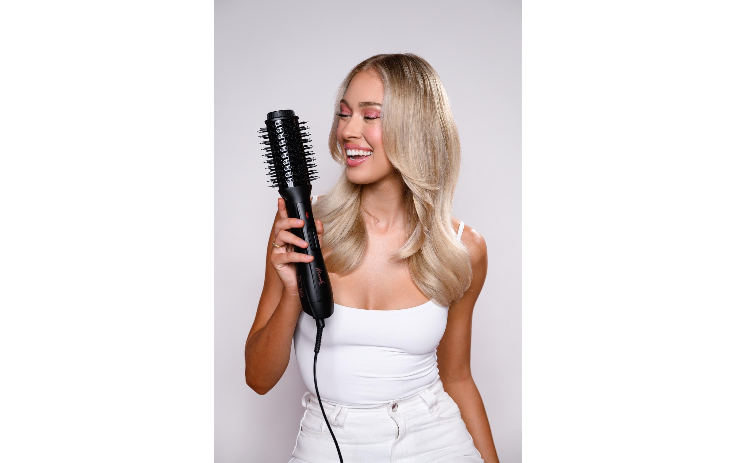 Mermade Hair Brosse à air chaud »Black«