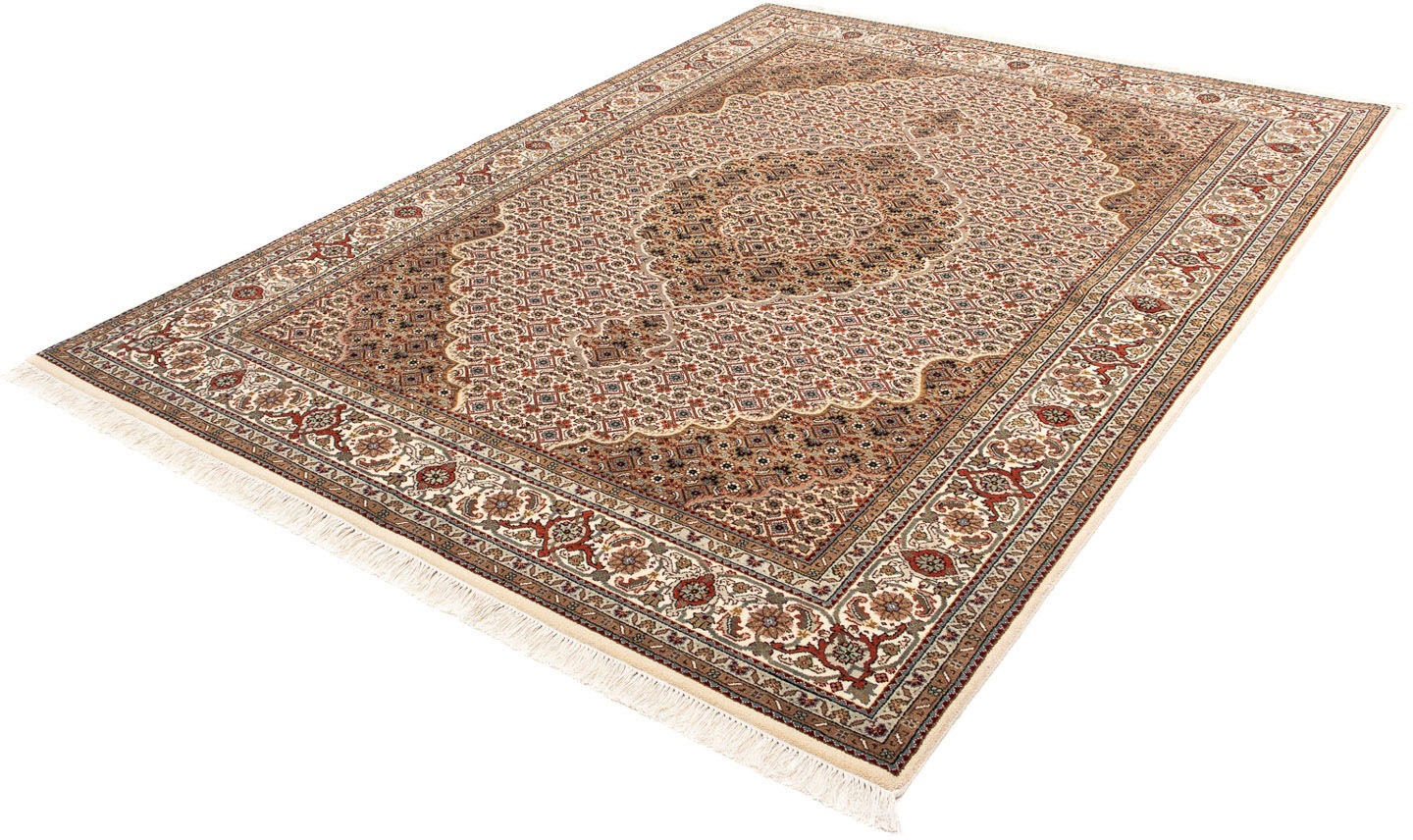 Image of morgenland Orientteppich »Perser - Täbriz - 241 x 173 cm - beige«, rechteckig, 10 mm Höhe, Wohnzimmer, Handgeknüpft, Einzelstück mit Zertifikat bei Ackermann Versand Schweiz