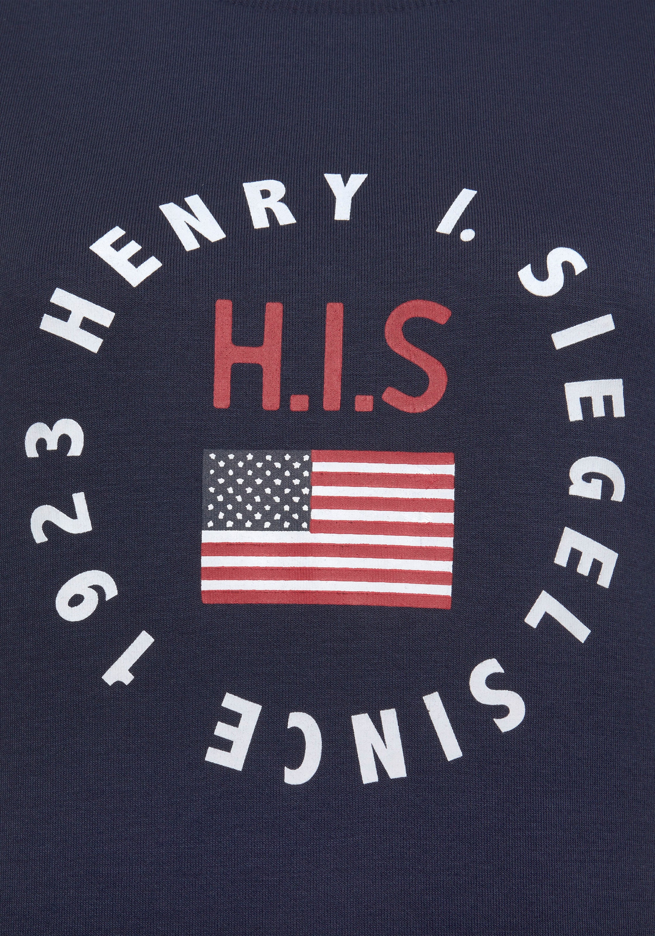 H.I.S Sweatshirt, mit Logodruck, Loungeanzug
