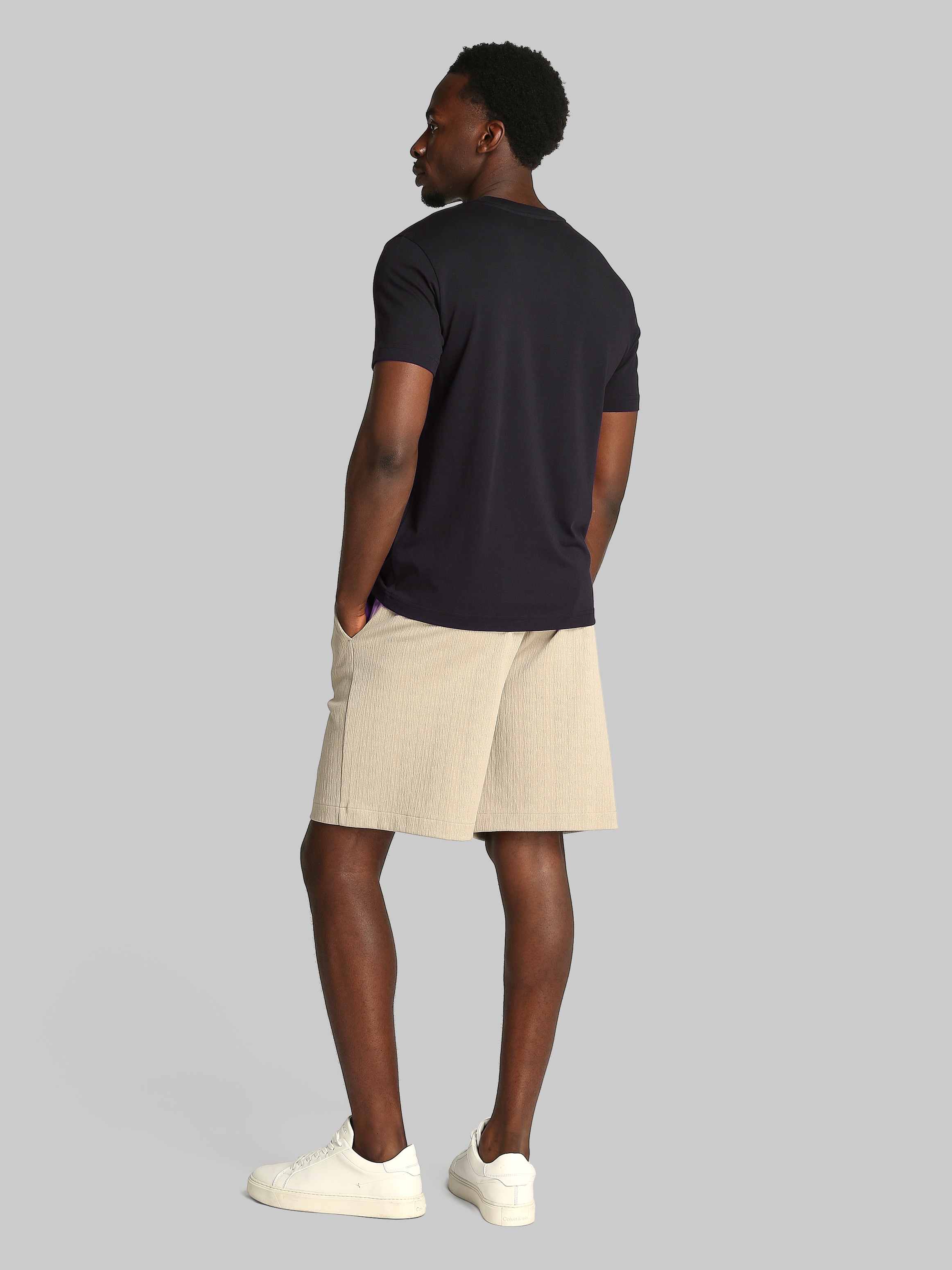 Calvin Klein T-Shirt »CP-DOUBLE LOGO T-SHIRT«, mit grossem Logoschriftzug