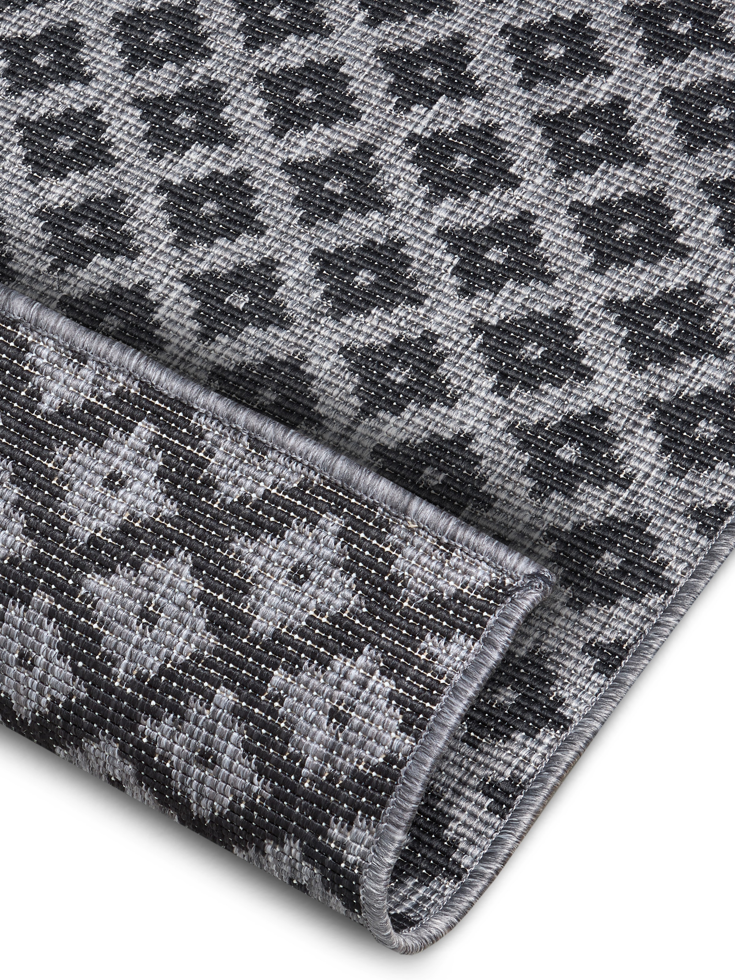 NORTHRUGS Teppich »Nizza Wendeteppich«, rechteckig, 5 mm Höhe, In-& Outdoor, Wetterfest, Balkon, Läufer, Wohnzimmer, Wasserfest