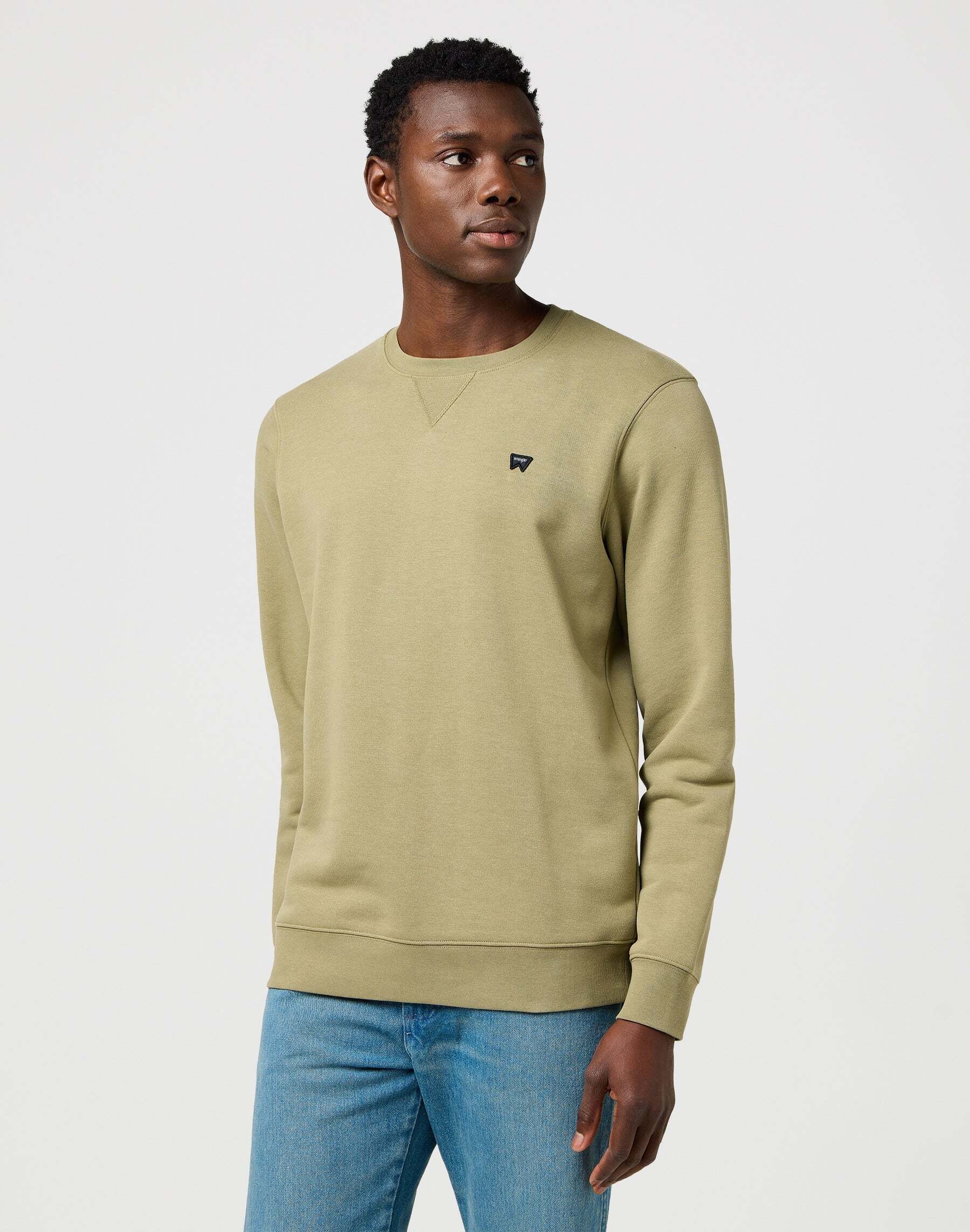 Image of Wrangler Sweatshirt "WRANGLER Sweatshirt Sign Off Crew"