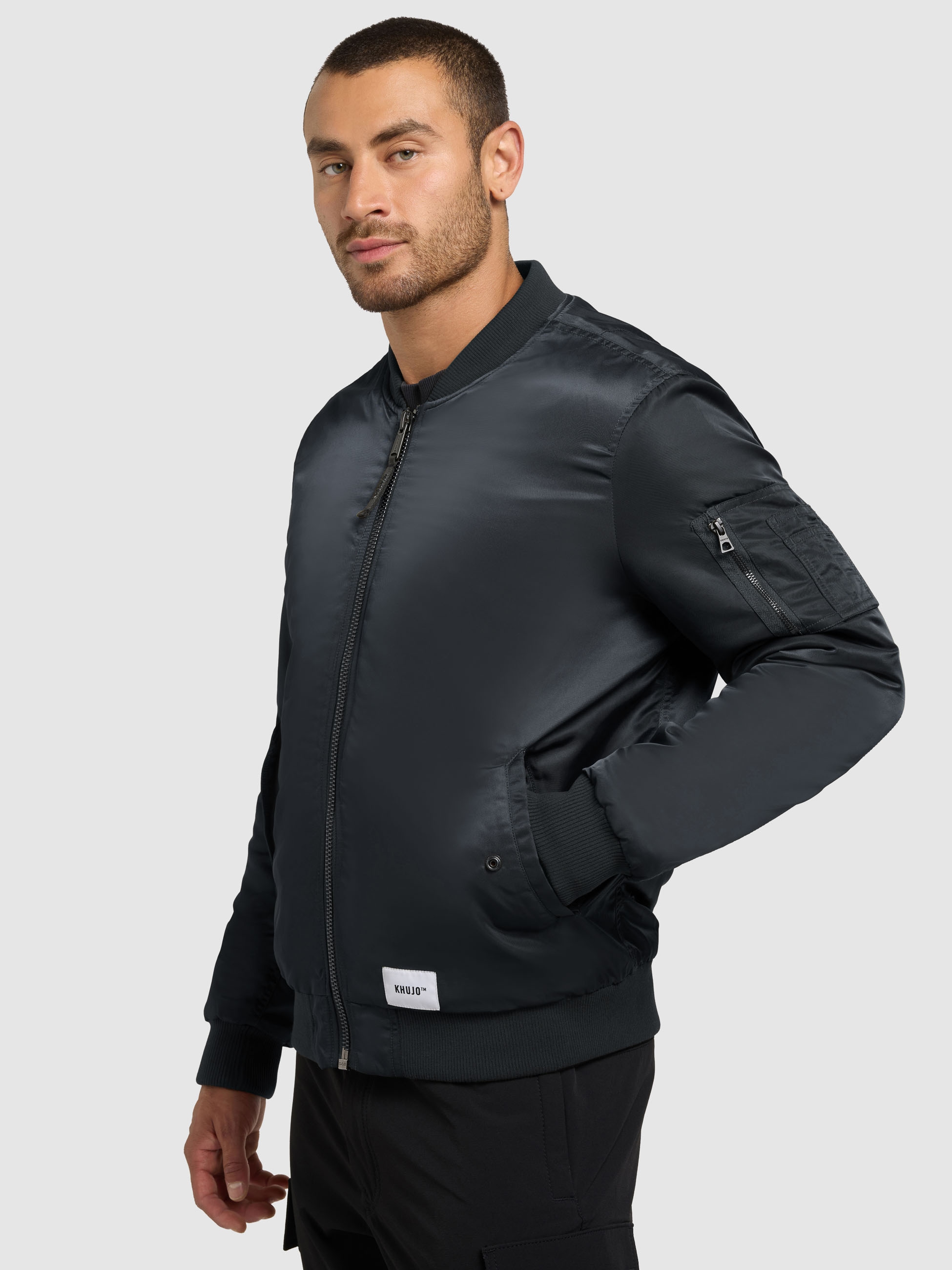 Image of khujo Bomberjacke "ADON" leicht glänzendes Material