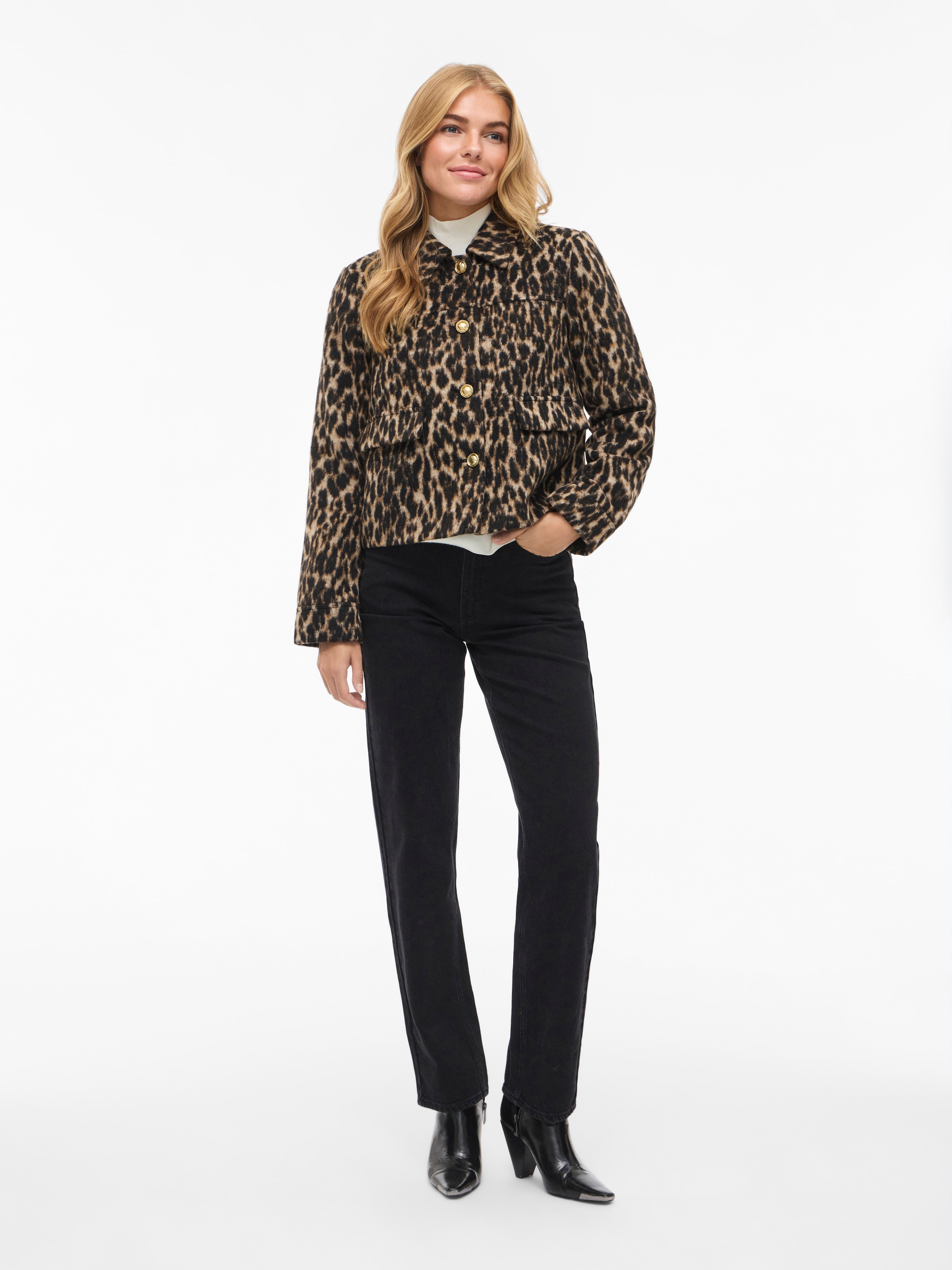 Vila Veste matelassée »VISIMBA L/S SHORT JACKET« ohne Kapuze