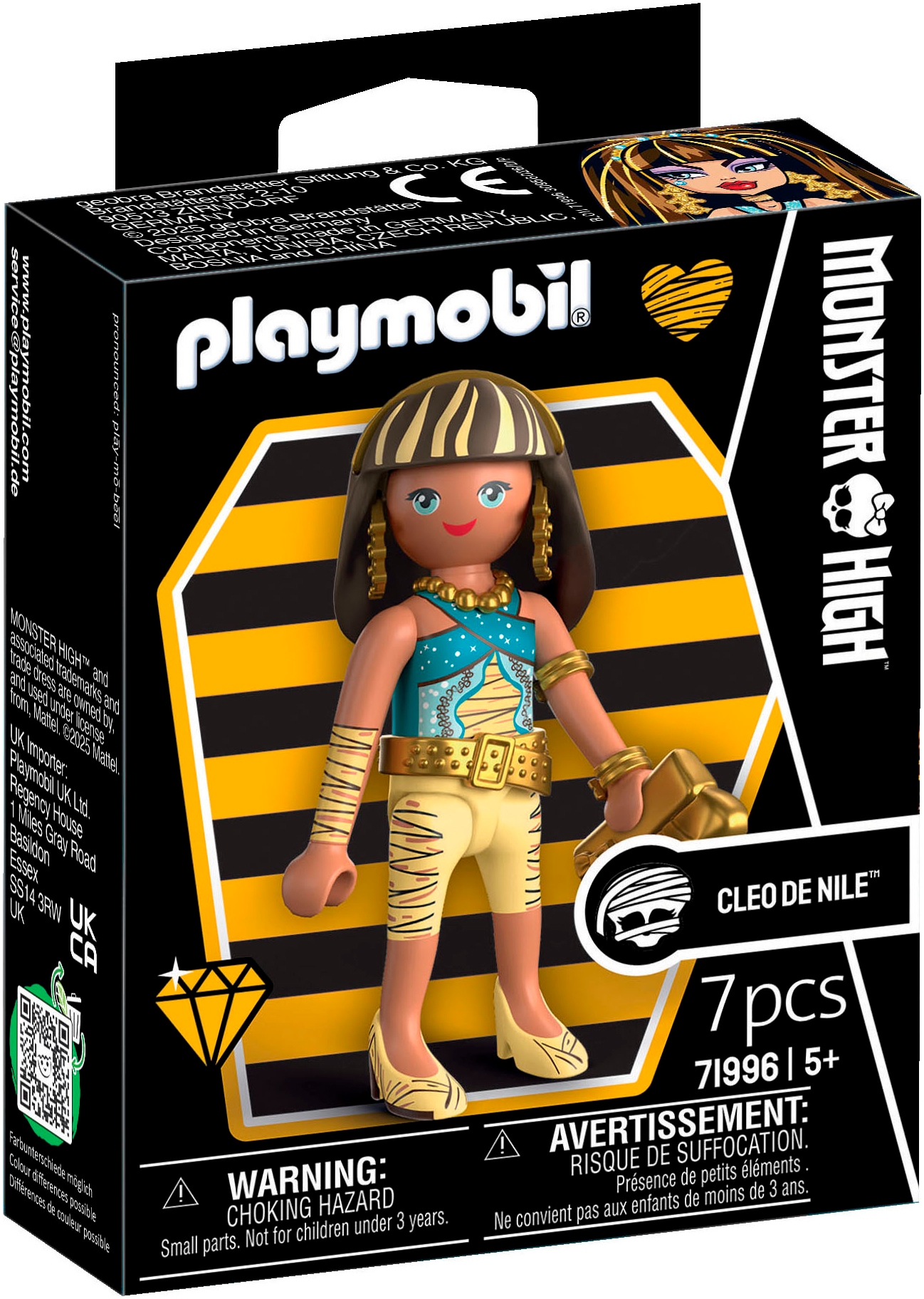Playmobil® Jeu de construction »Cleo De Nile (71996), Monster High™« Spielfigur