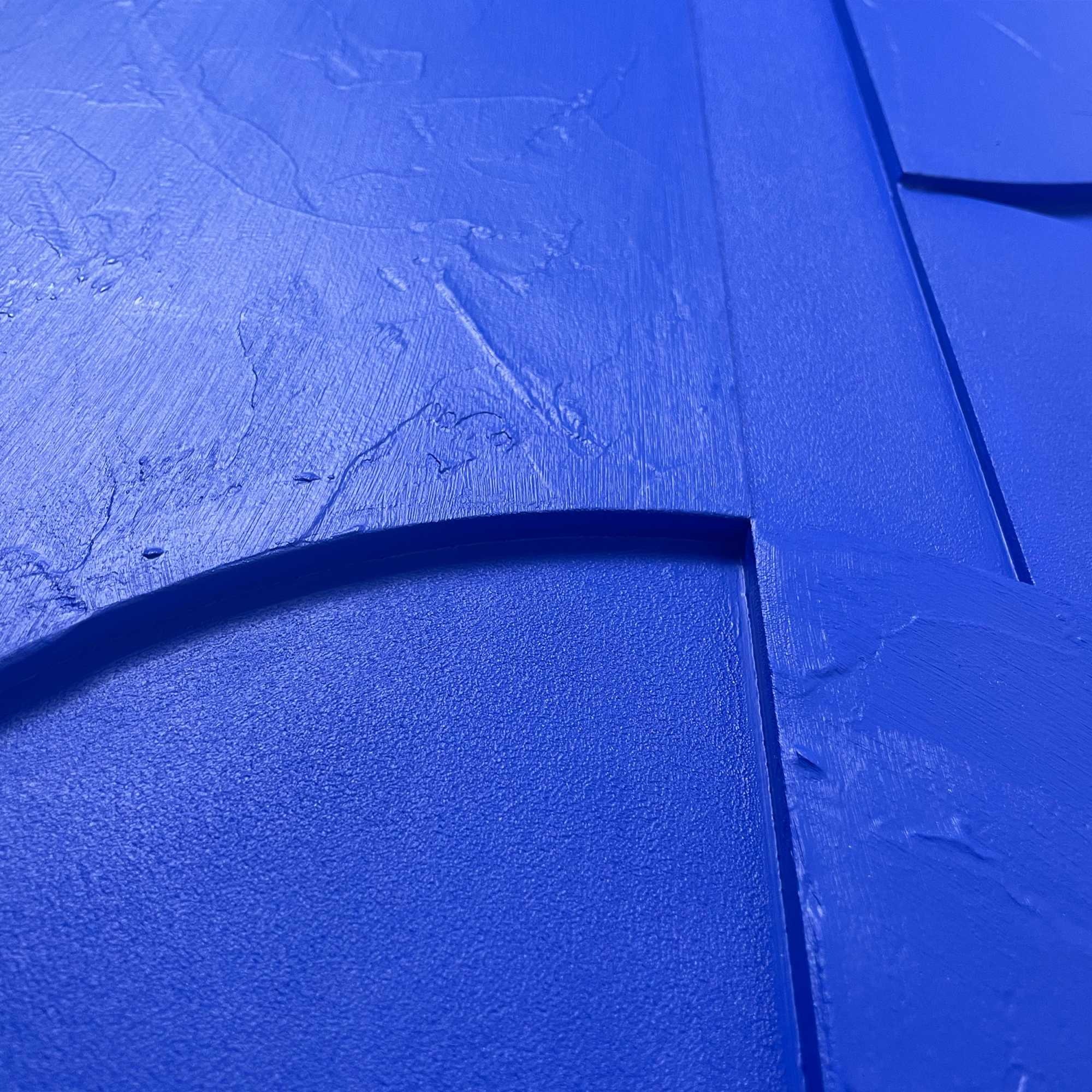 Reinders! Wandbild »Shapes - cobalt blue« Wohnzimmer-Relief-3D-Abstrakt-MDF-50x70 cm
