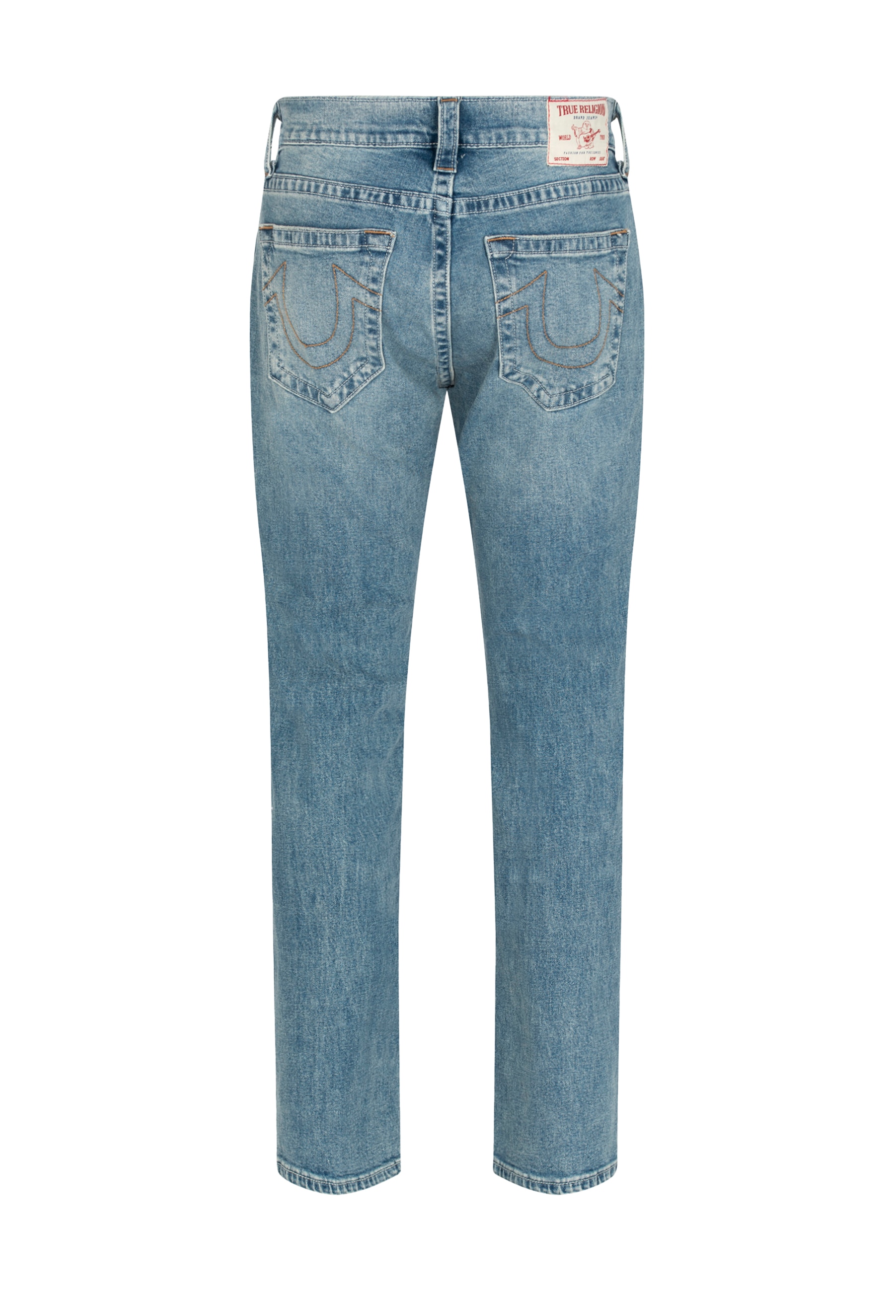 True Religion Jeans taille basse »GENO SN NO FLAP 32 IN« mélange coton, coupe décontractée