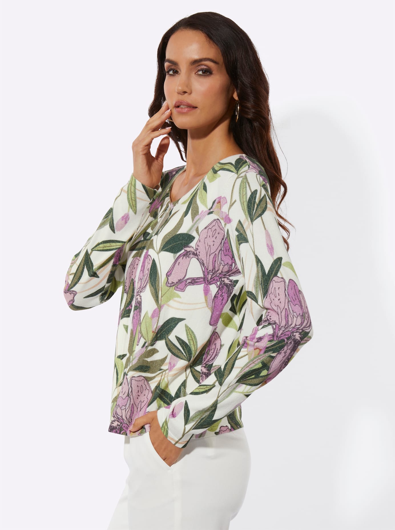 creation L Strickjacke