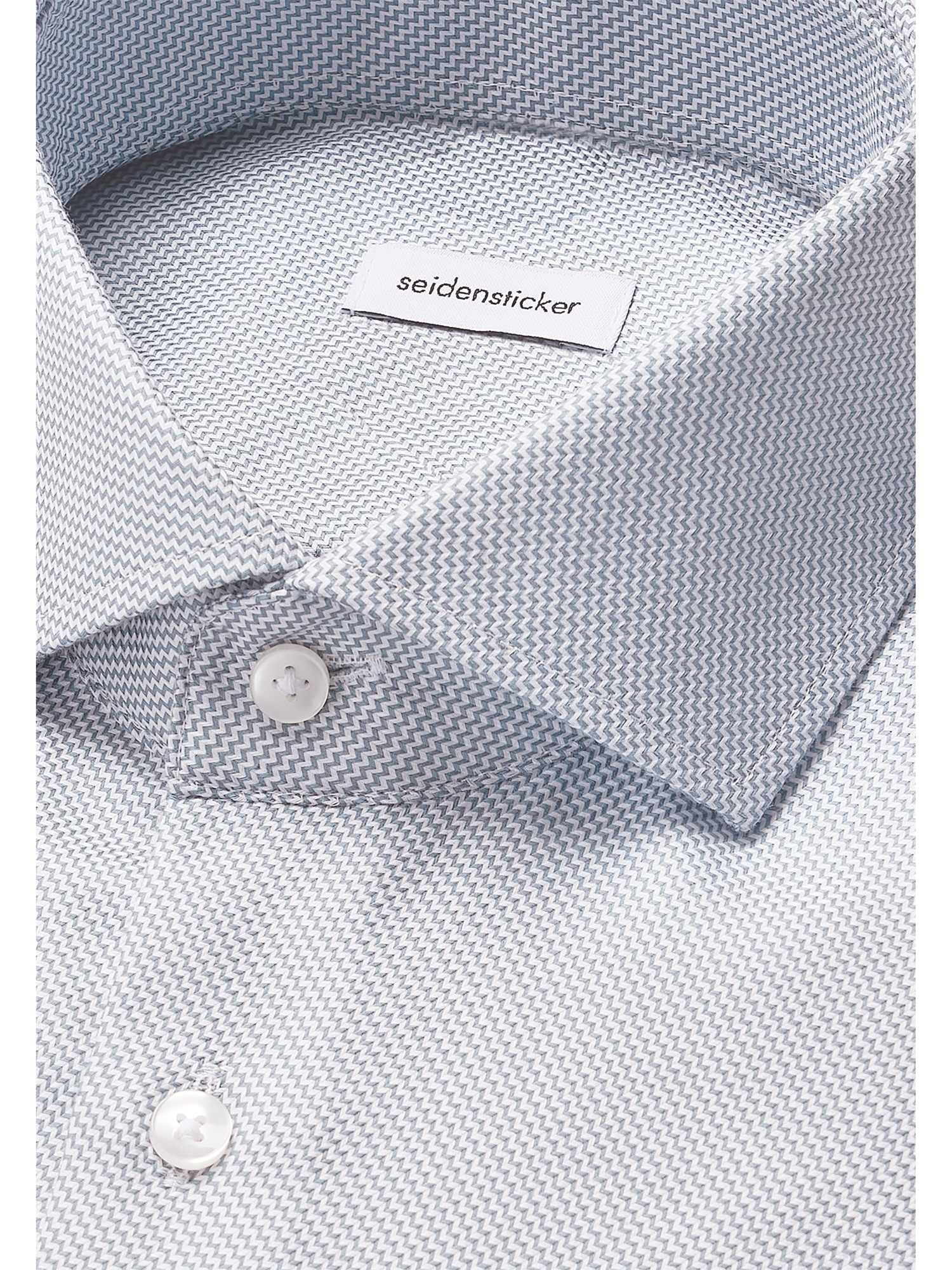 seidensticker Businesshemd »Schwarze Rose« Regular 1/1 Kentkragen Struktur