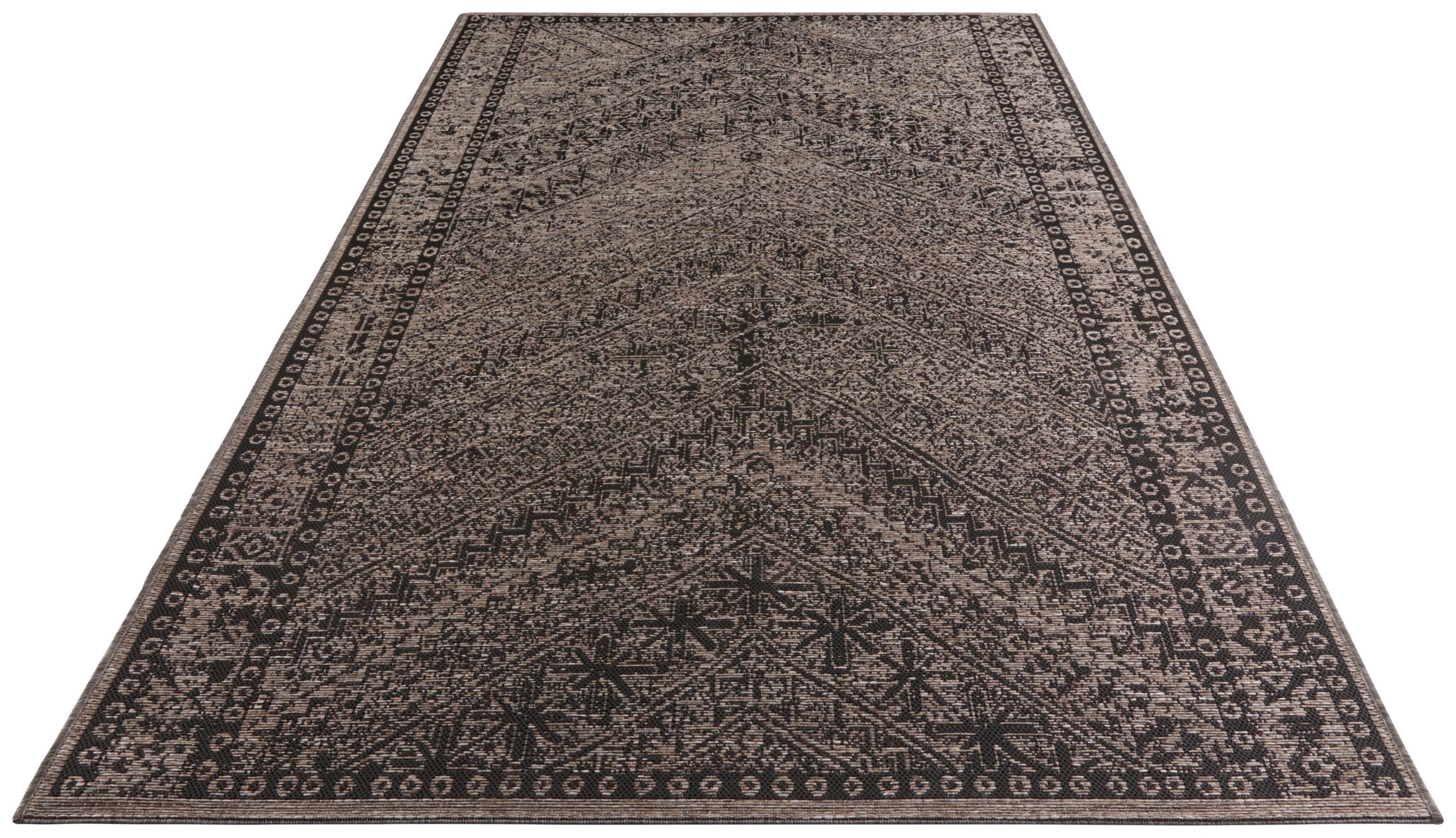 Image of NORTHRUGS Teppich »Mardin«, rechteckig, 4 mm Höhe, In-und Outdoor geeignet, Wohnzimmer, Balkon, Terrasse, Garten, Strapazierfähig und pflegeleicht, Flachgewebe bei Ackermann Versand Schweiz