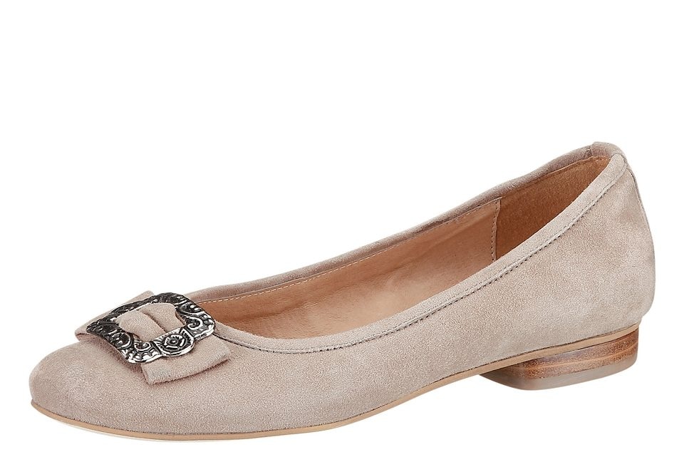 Image of Andrea Conti Ballerina, Damen, mit schöner Metallsilberfarbenschnalle bei Ackermann Versand Schweiz