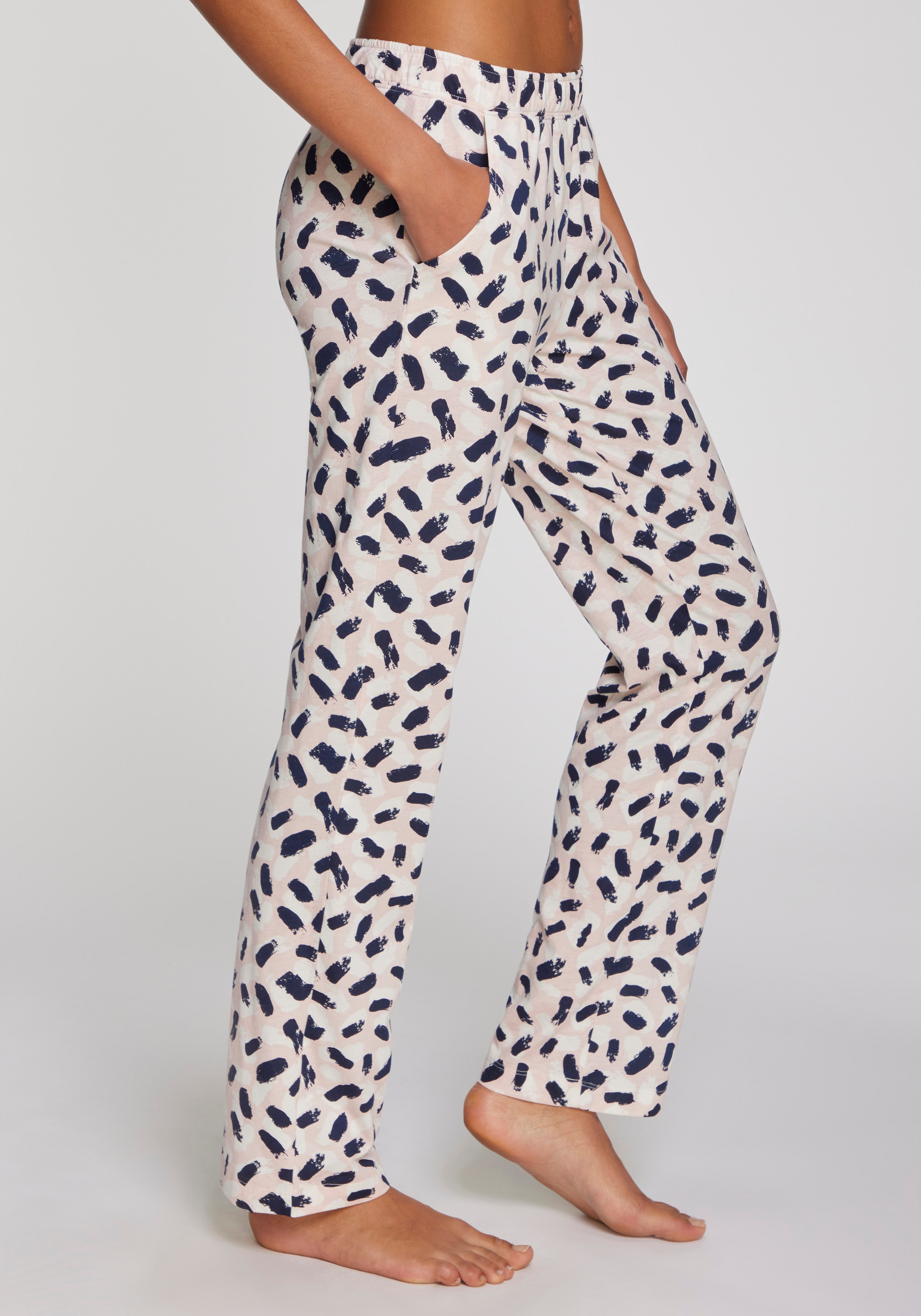 s.Oliver Pantalon de pyjama  avec joli imprimé intégral