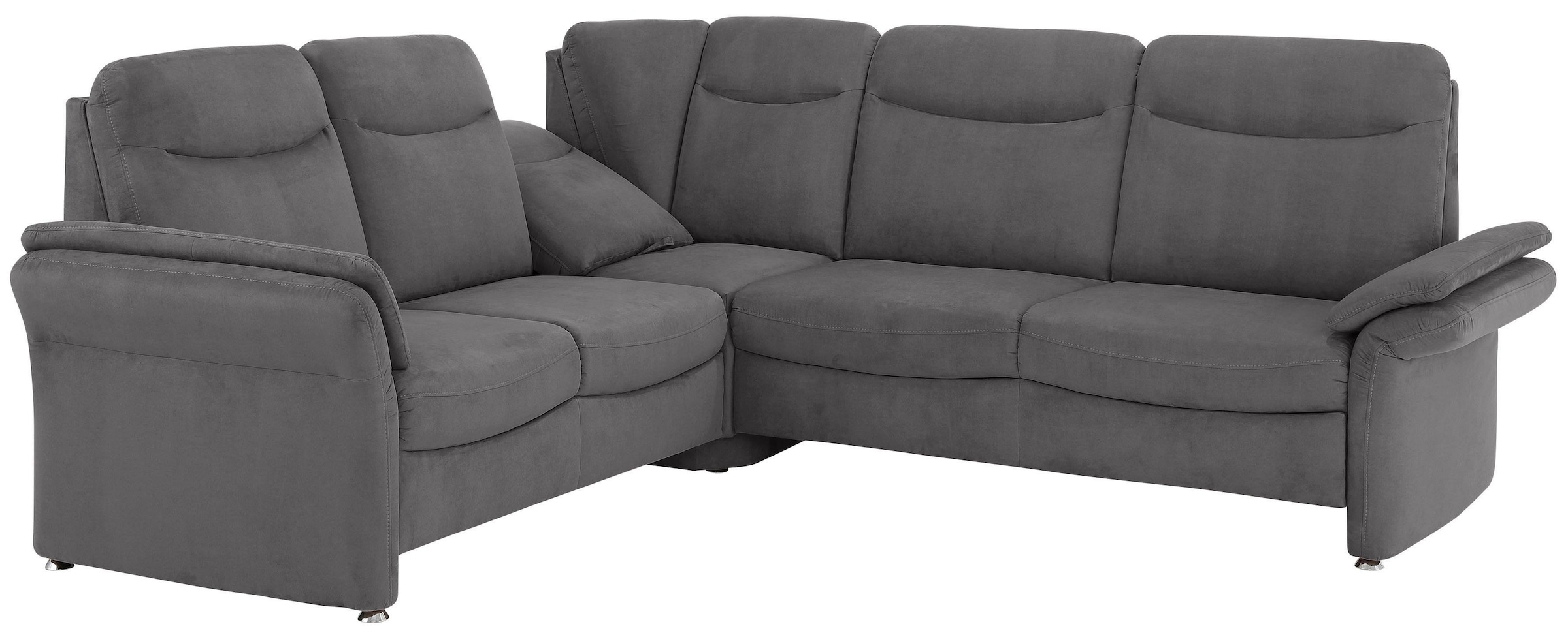 Home affaire Canapé d'angle »Tahoma L-Form« mit Armlehnfunktion, wahlweise Bettfunktion, Schublade, Relaxfunktion