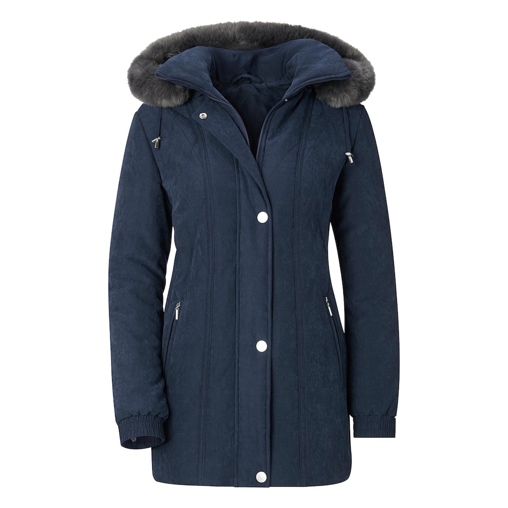 Classic Winterjacke, mit Kapuze