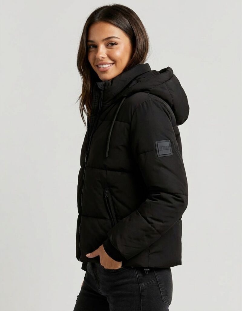 Tally Weijl Steppjacke »SJAPESASICS« mit Kapuze Kunstfaser