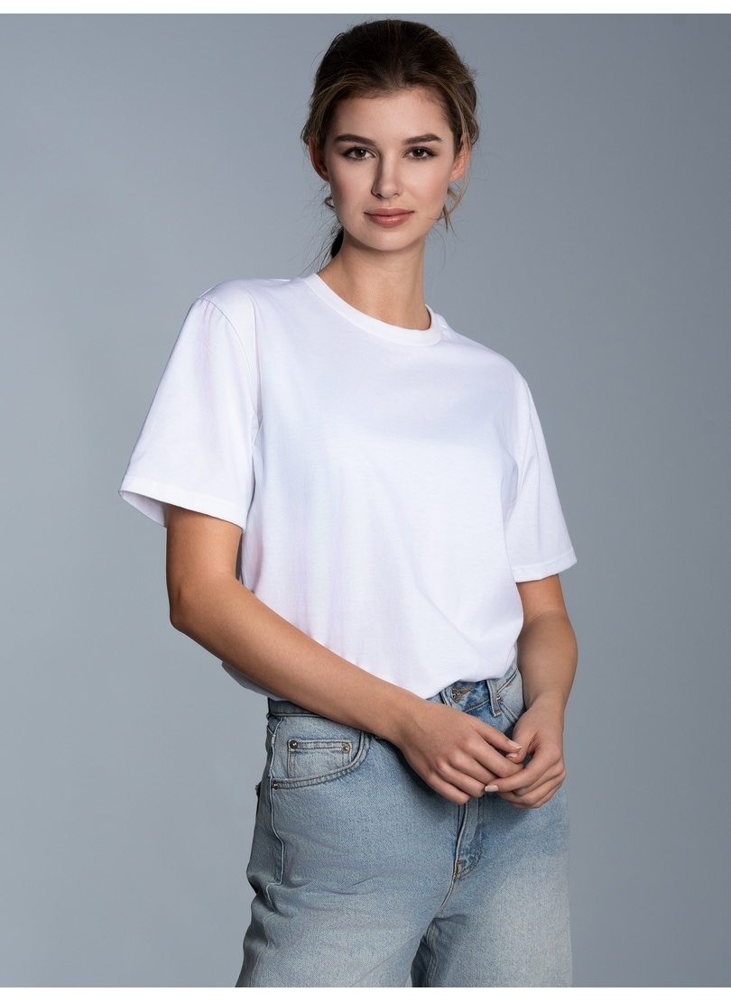 Trigema T-Shirt »TRIGEMA T-Shirt aus Biobaumwolle« 1