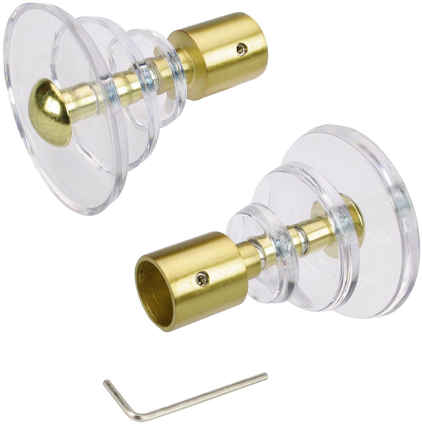 Image of Liedeco Gardinenstangen-Endstück "Luna" für Gardinenstangen Ø 16 mm