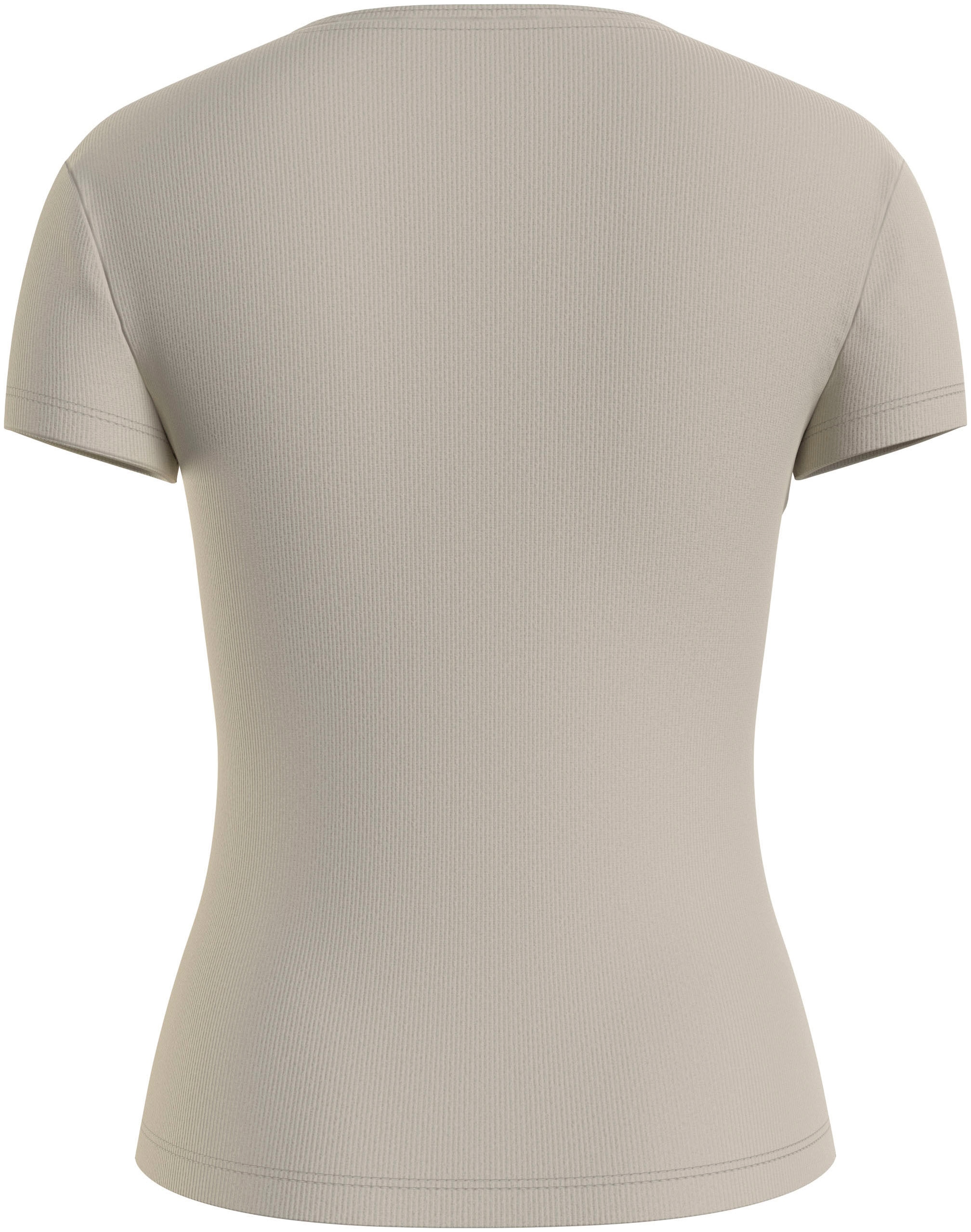 Tommy Jeans Kurzarmshirt »TJW SLIM ESSENTIAL RIB SS EXT«, mit gerippter Struktur