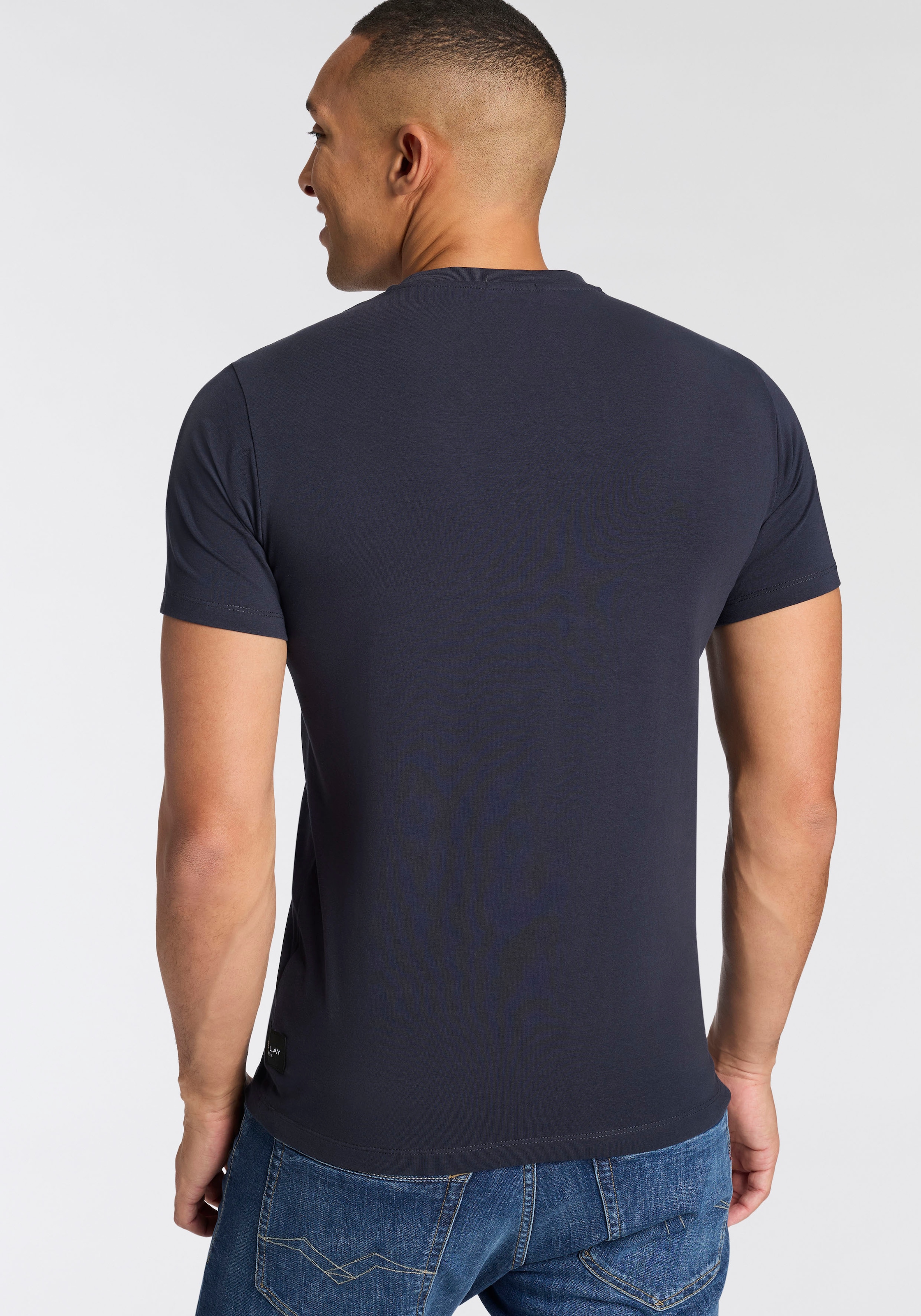 Replay T-shirt mélange coton, col rond