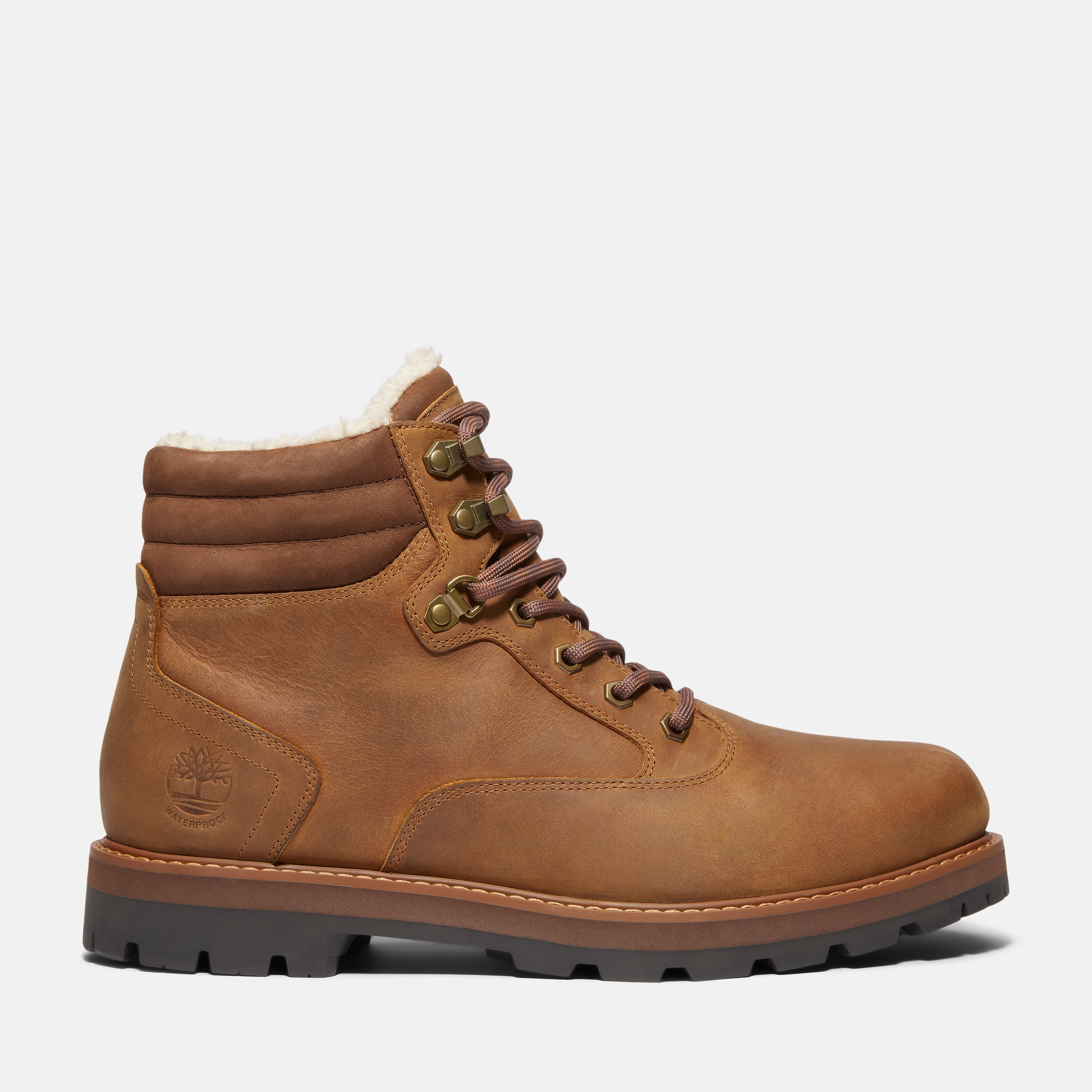 Timberland Bottines à lacets »BRITTON ROADMID WARM LINED WATERPROOF BOOT«  bottes d'hiver, bottes à lacets, chaussures d'hiver, imperméables et doublées