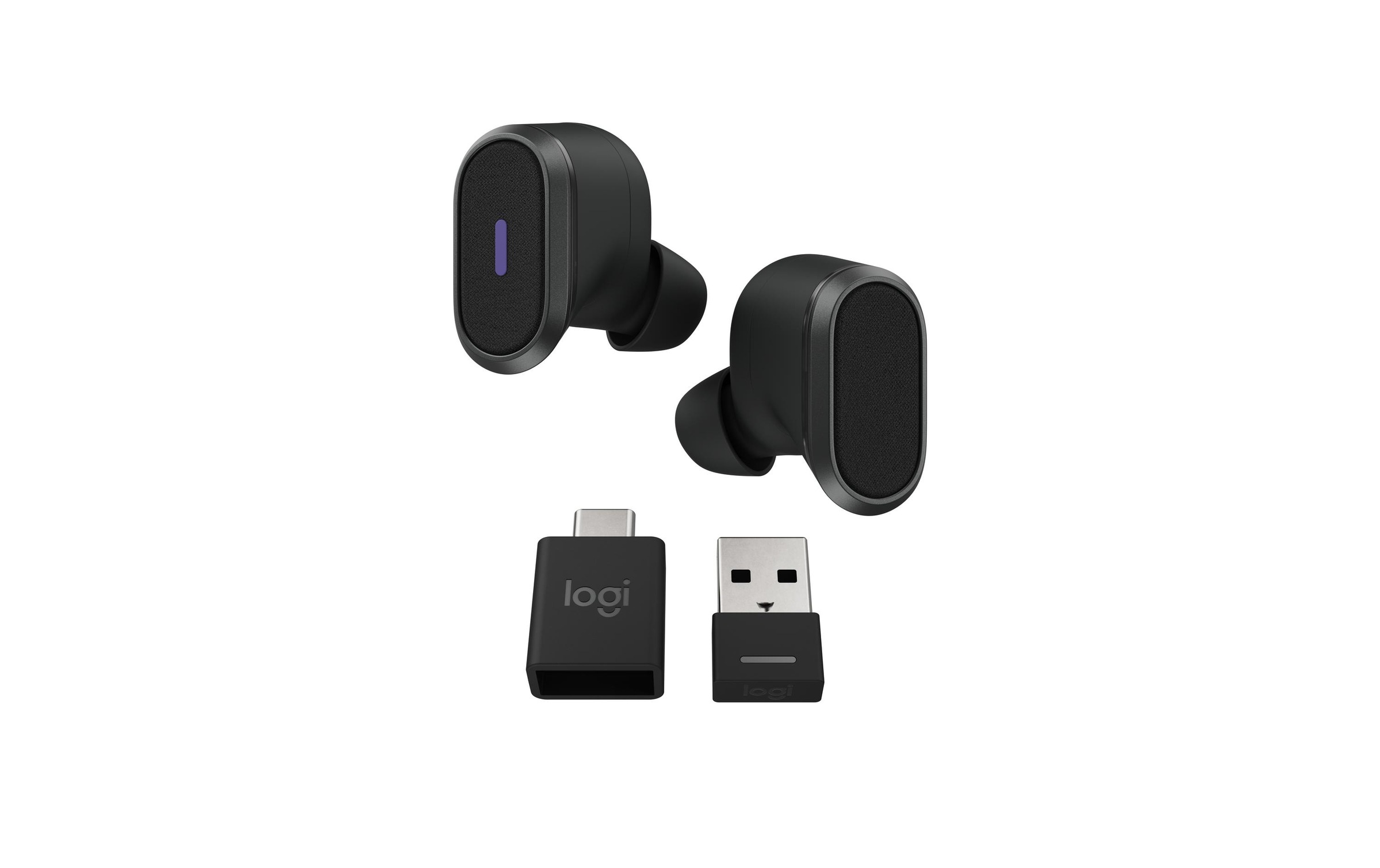 Logitech Headset »Zone True Wireless Grau«, Bluetooth
