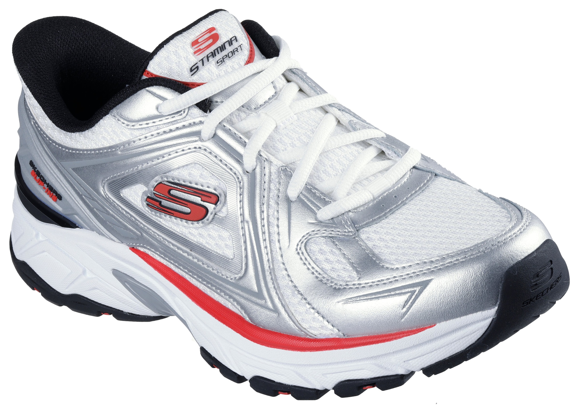 Image of Skechers Slip-On Sneaker "STAMINA SPORT" Trainingsschuh, Retro Sneaker mit Slip-ins