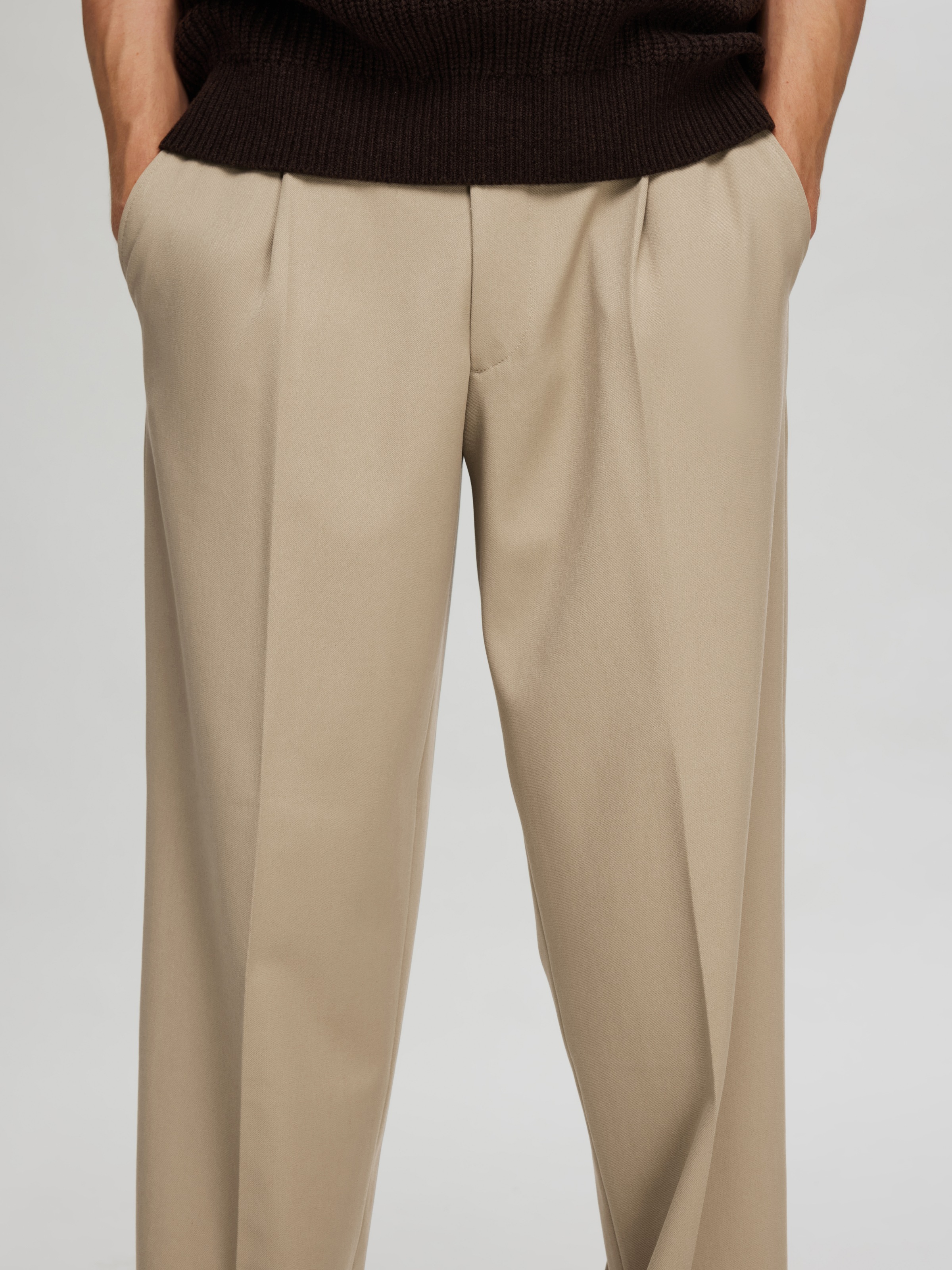 SELECTED HOMME Chinohose »SLH220-LOOSE FINN FLEX PANTS NOOS«