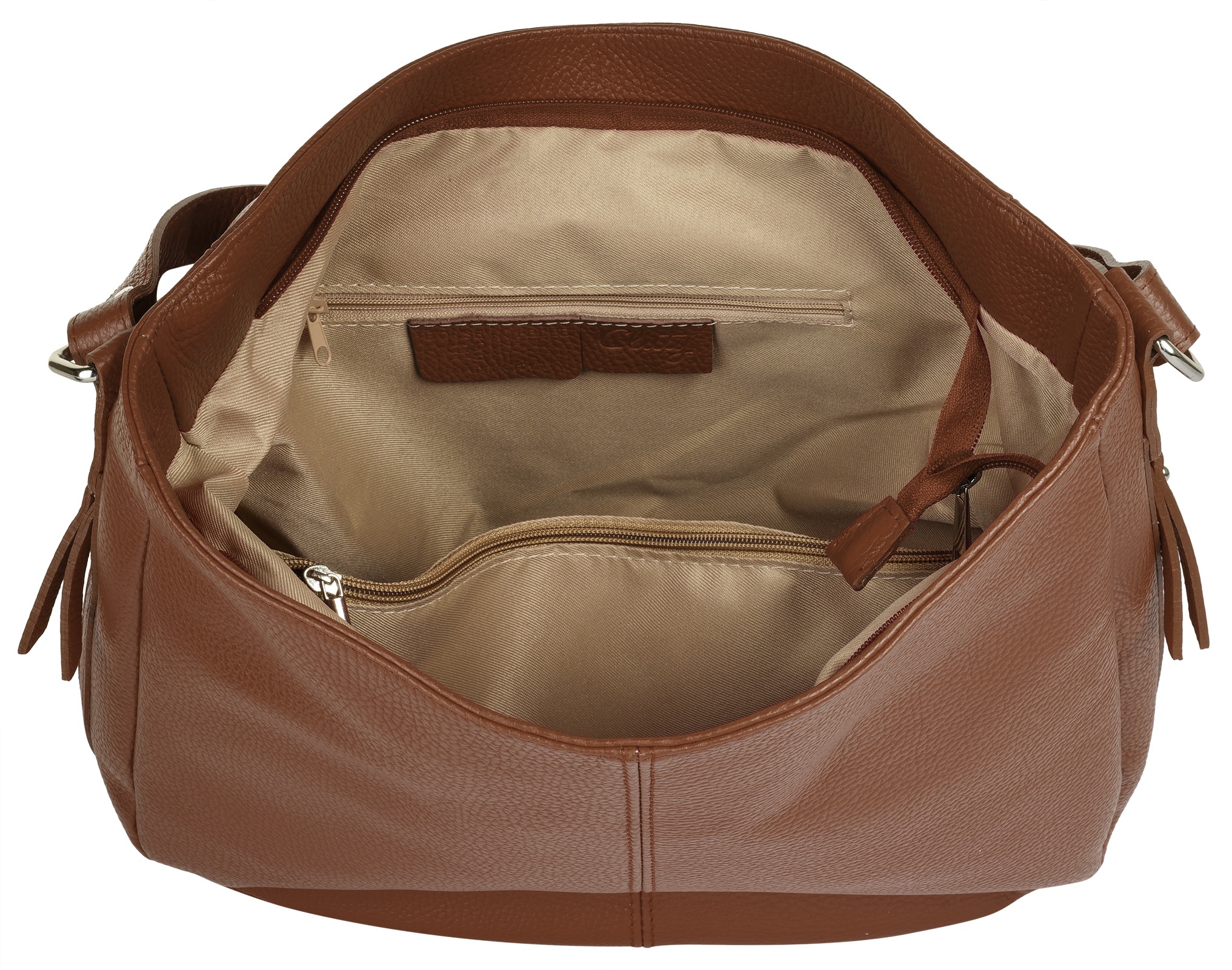 Cluty Shopper echt Leder, Made in Italy