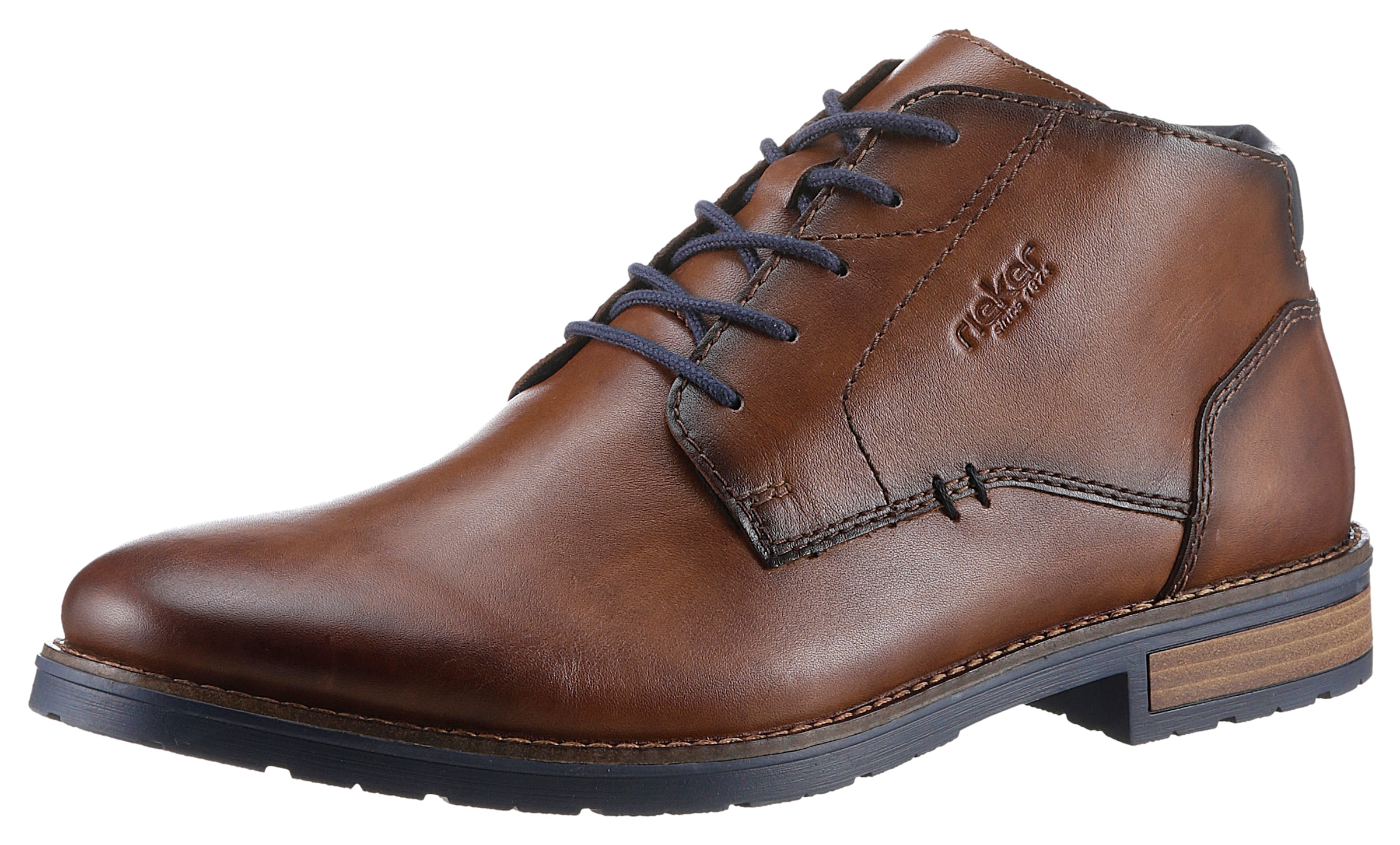 Image of Rieker Schnürstiefelette, Business-Stiefelette, Schnürboots mit weicher Innensohle