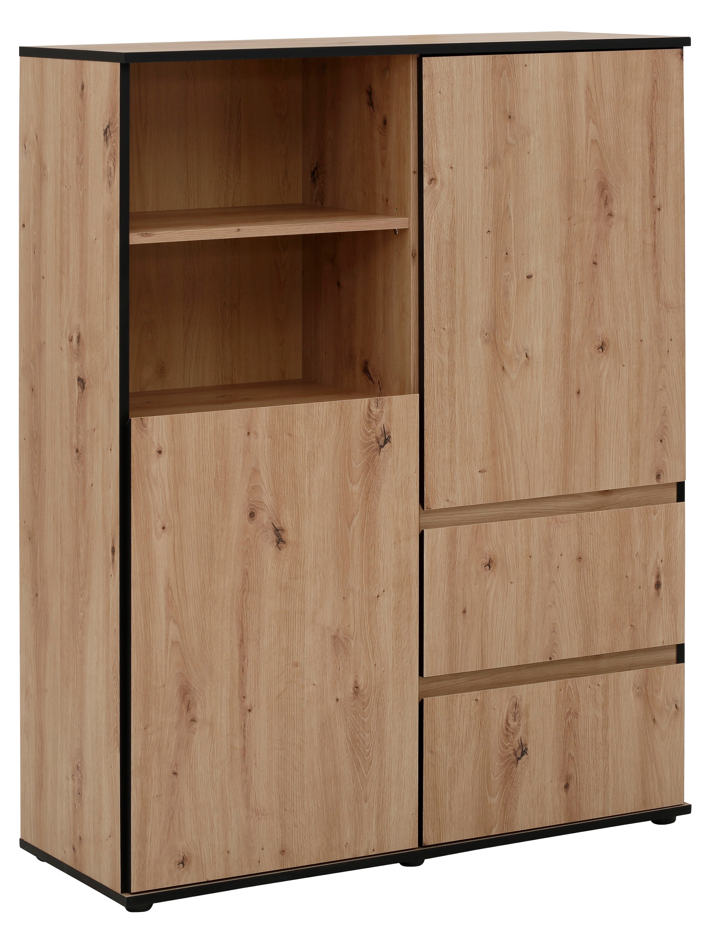 HELA Highboard »Ariana«, mit angeschrägten Griffmulden, Breite 100 cm