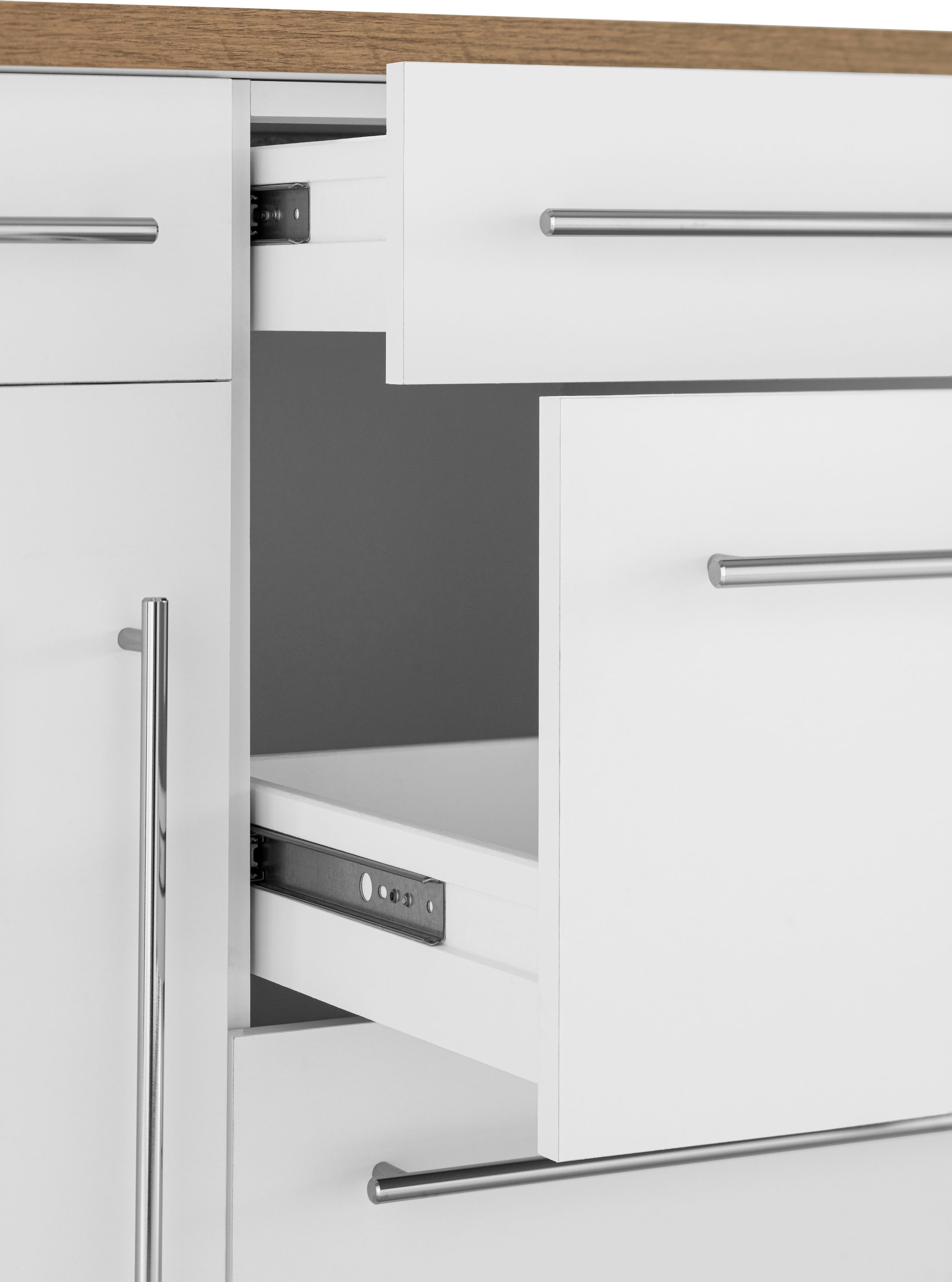 KOCHSTATION Unterschrank »KS-Samos« Breite 150 cm