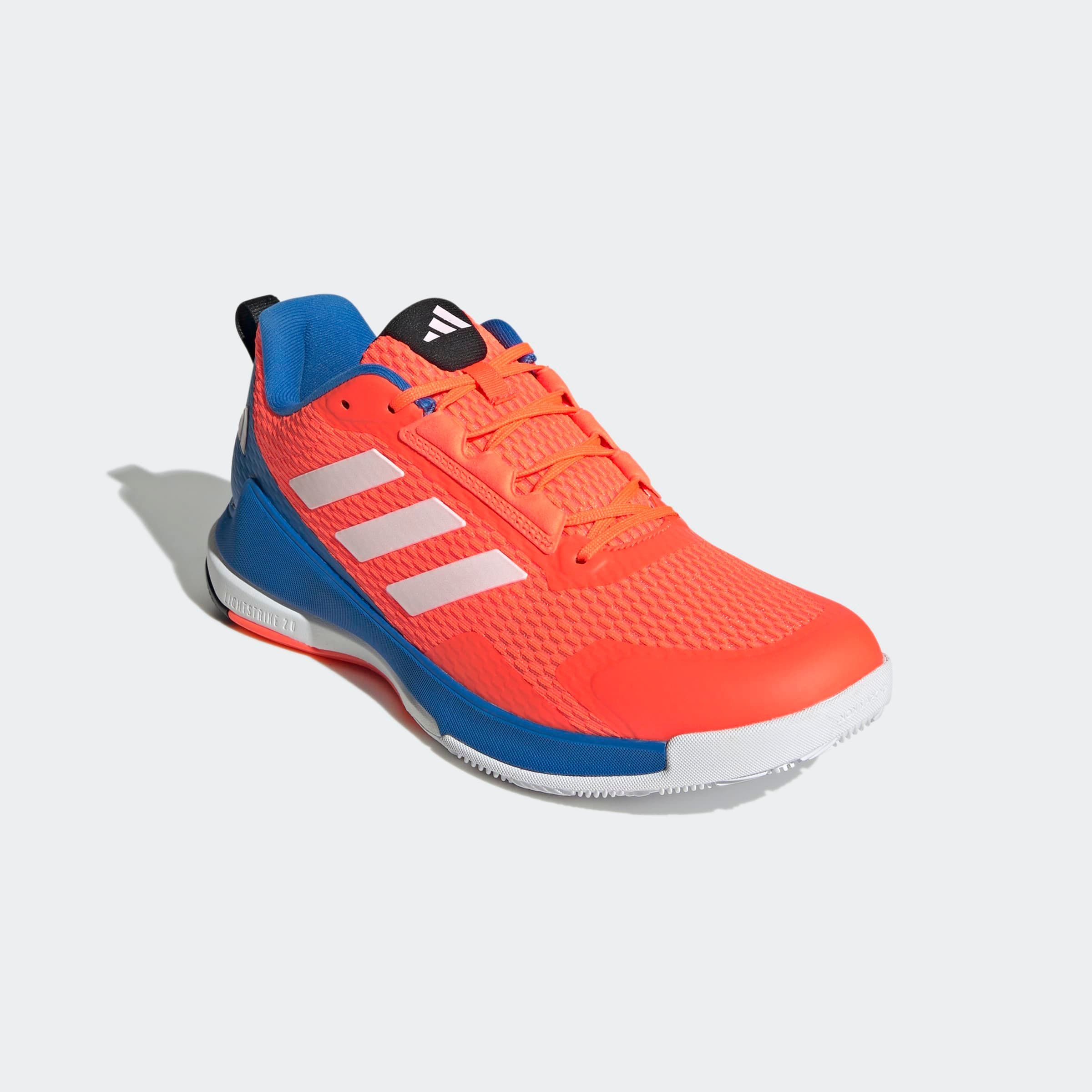 Adidas Performance, Herren, adidas Performance »NOVAFLIGHT 2 INDOOR« Volleyballschuh, team solar orange, zero metallic, bright royal, 42,5, Dieser 