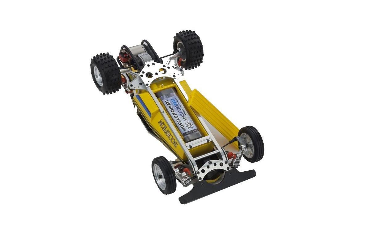 RC-Buggy »Kyosho Scorpion 2WD Legendary Series Bausatz,«, Unlackiert
