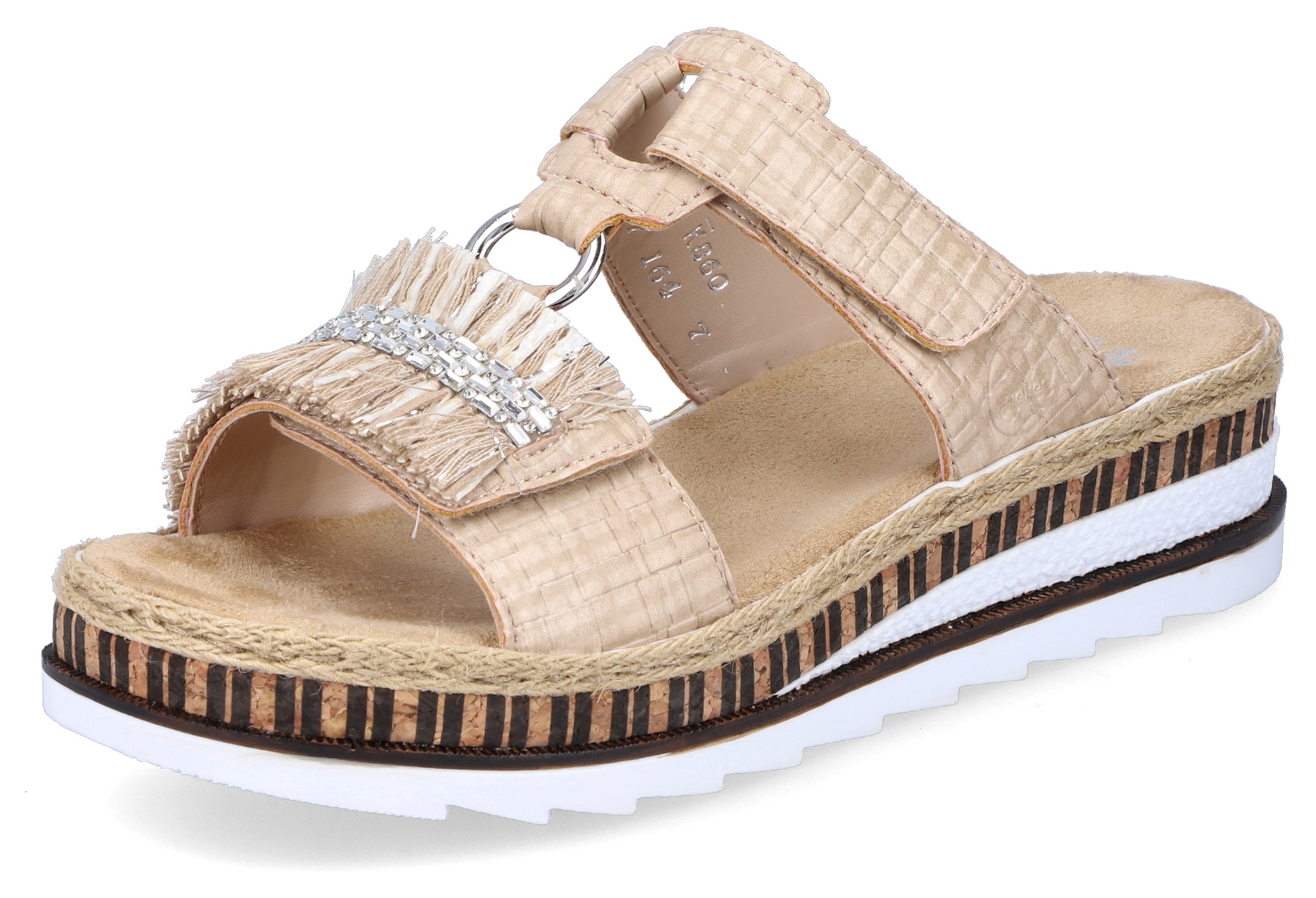 Image of Rieker Pantolette, mit tollem Schmuckelement bei Ackermann Versand Schweiz