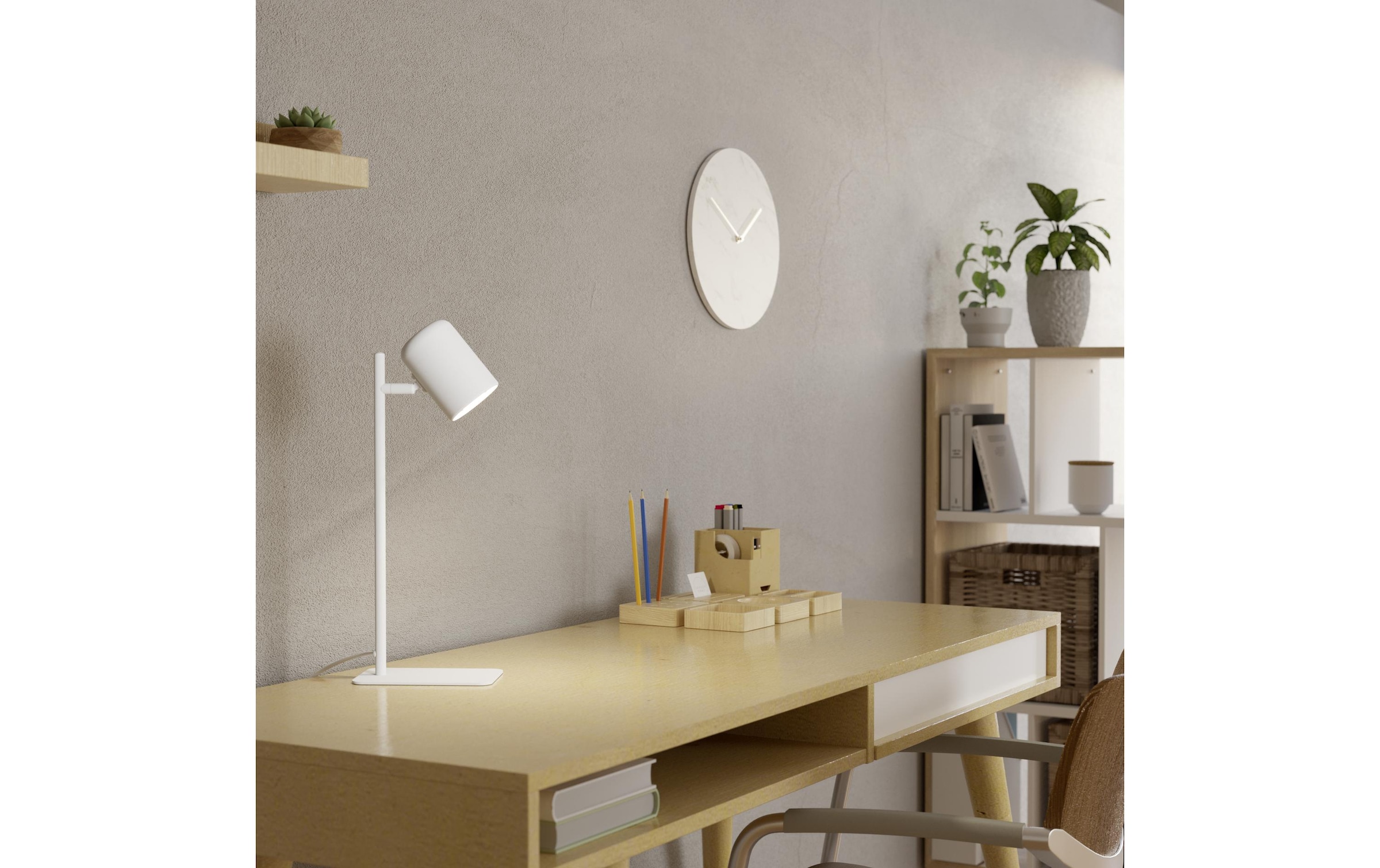 EGLO Lampe de table LED »CEPPINO GU10 1 x 4.5W« 1 cuis Leuchtenkopf schwenkbar