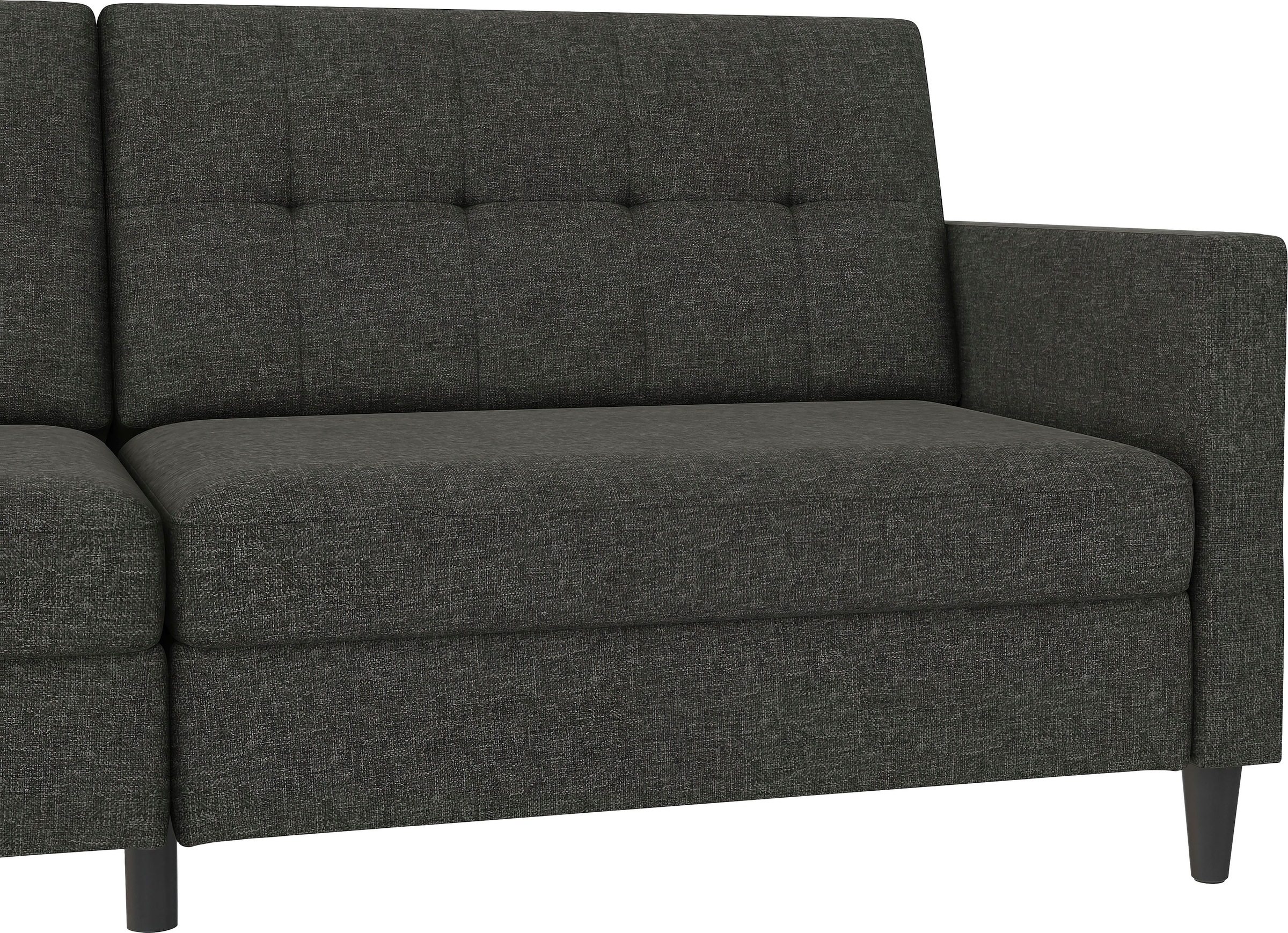 Dorel Home 3-Sitzer »Hartford II«, Bettfunktion, Rückenlehne 2-teilig, 3-fach verstellbar, Sitzhöhe 43 cm
