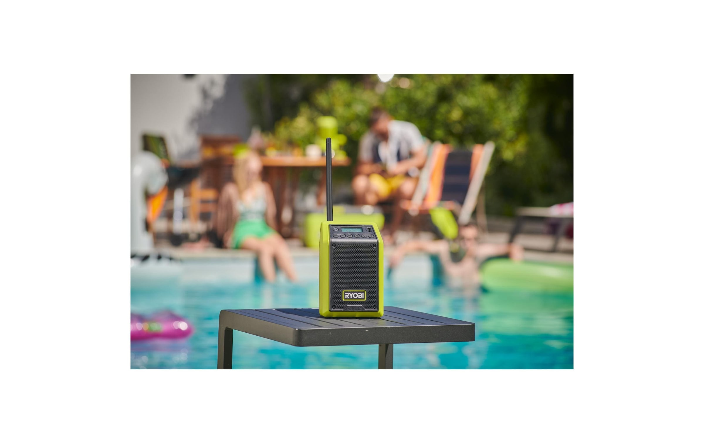 RYOBI Baustellenradio »RYOBI RRDAB18-0, 18 V, Solo« (Bluetooth AM-Tuner | Digitalradio (DAB+) | FM-Tuner )