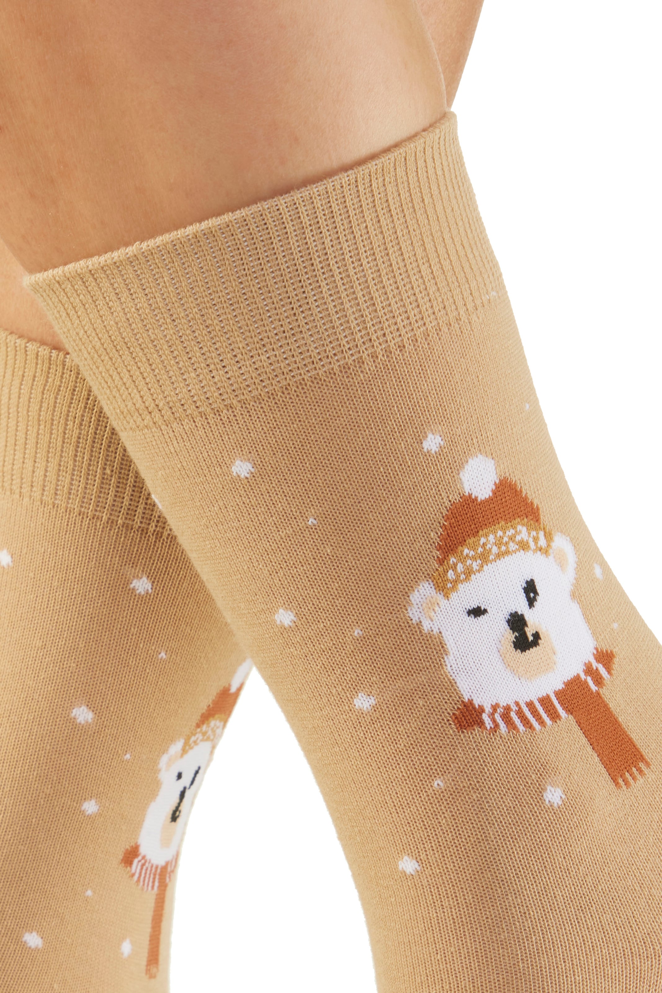 H.I.S Chaussettes basiques Packung, 3 Couple tlg. mit lustigen Weihnachtsmotiven