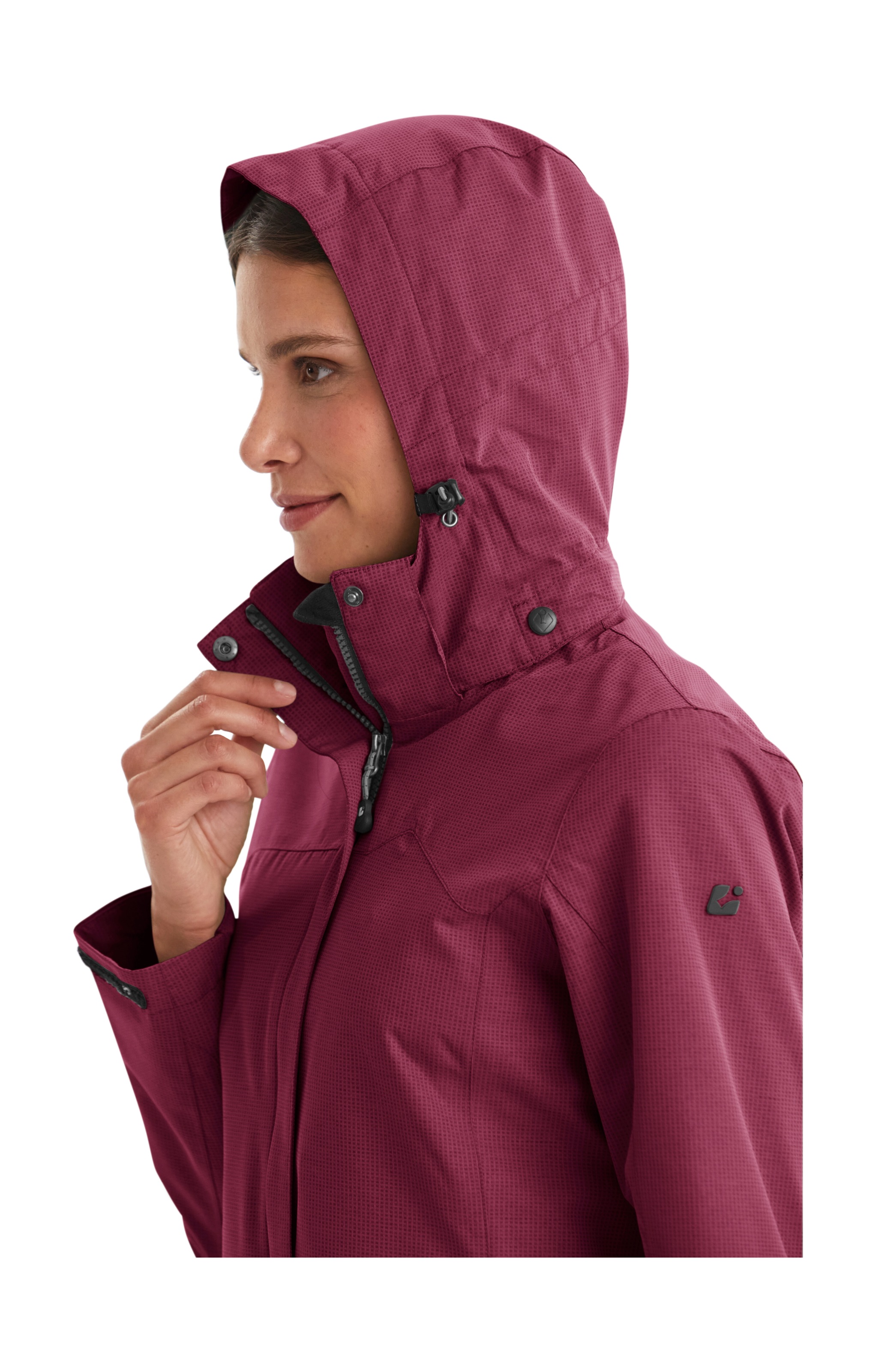 Killtec Outdoorjacke »Inkele«, Damenjacke mit abnehmbarer Kapuze, wind- und wasserdicht, atmungsaktiv