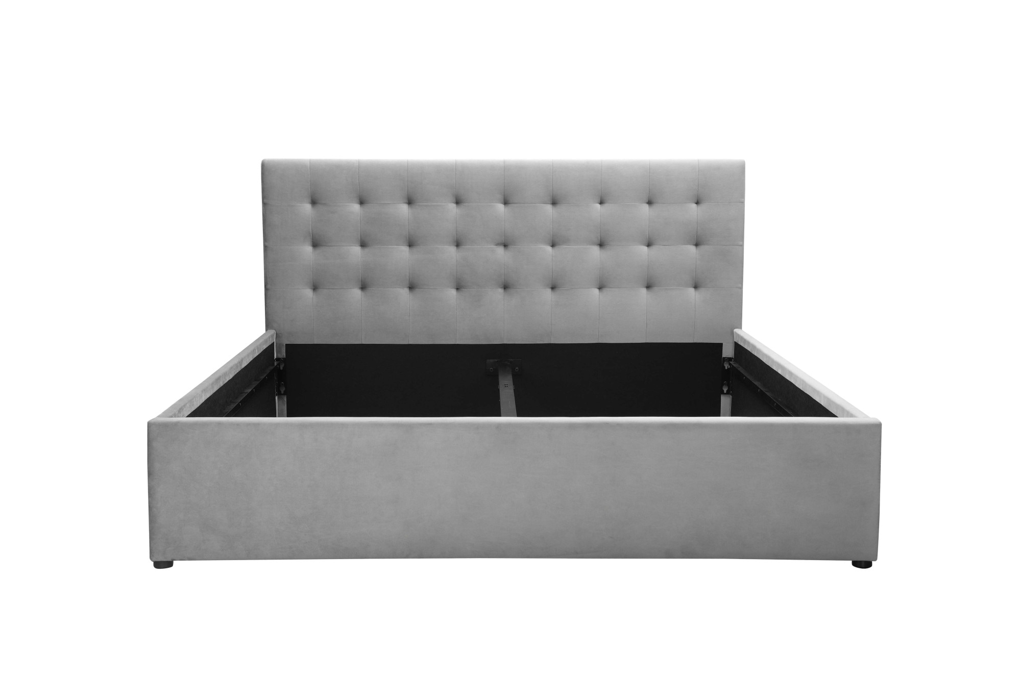 Home affaire Polsterbett »Hamar, Knopfsteppung im Kopfteil, bis 250 KG belastbar«, (3 Breiten: 100cm/ 140cm/ 180cm), in verschiedenen Grössen und Stoffen und Farben