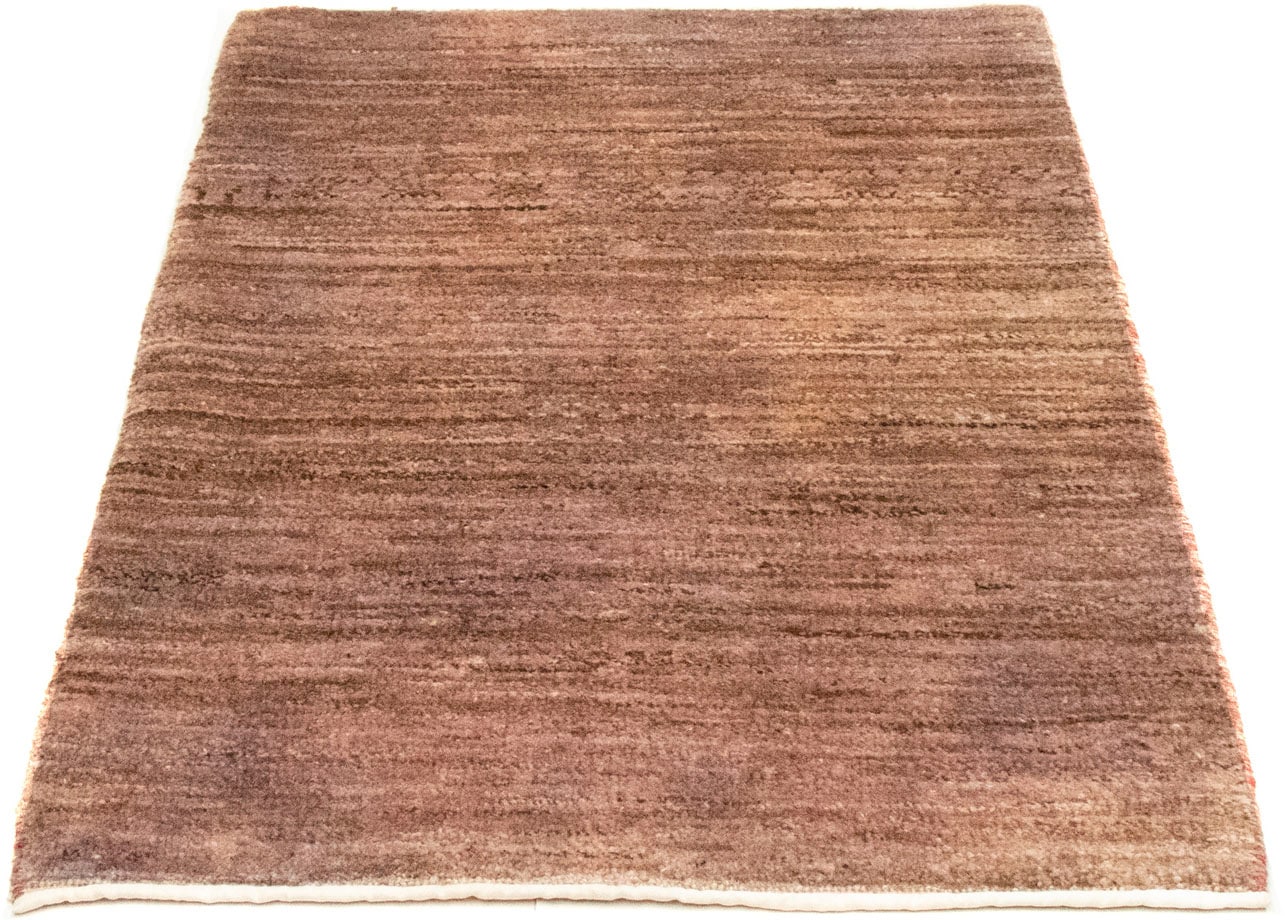 morgenland Wollteppich »Gabbeh Teppich handgeknüpft violett«, rechteckig, handgeknüpft