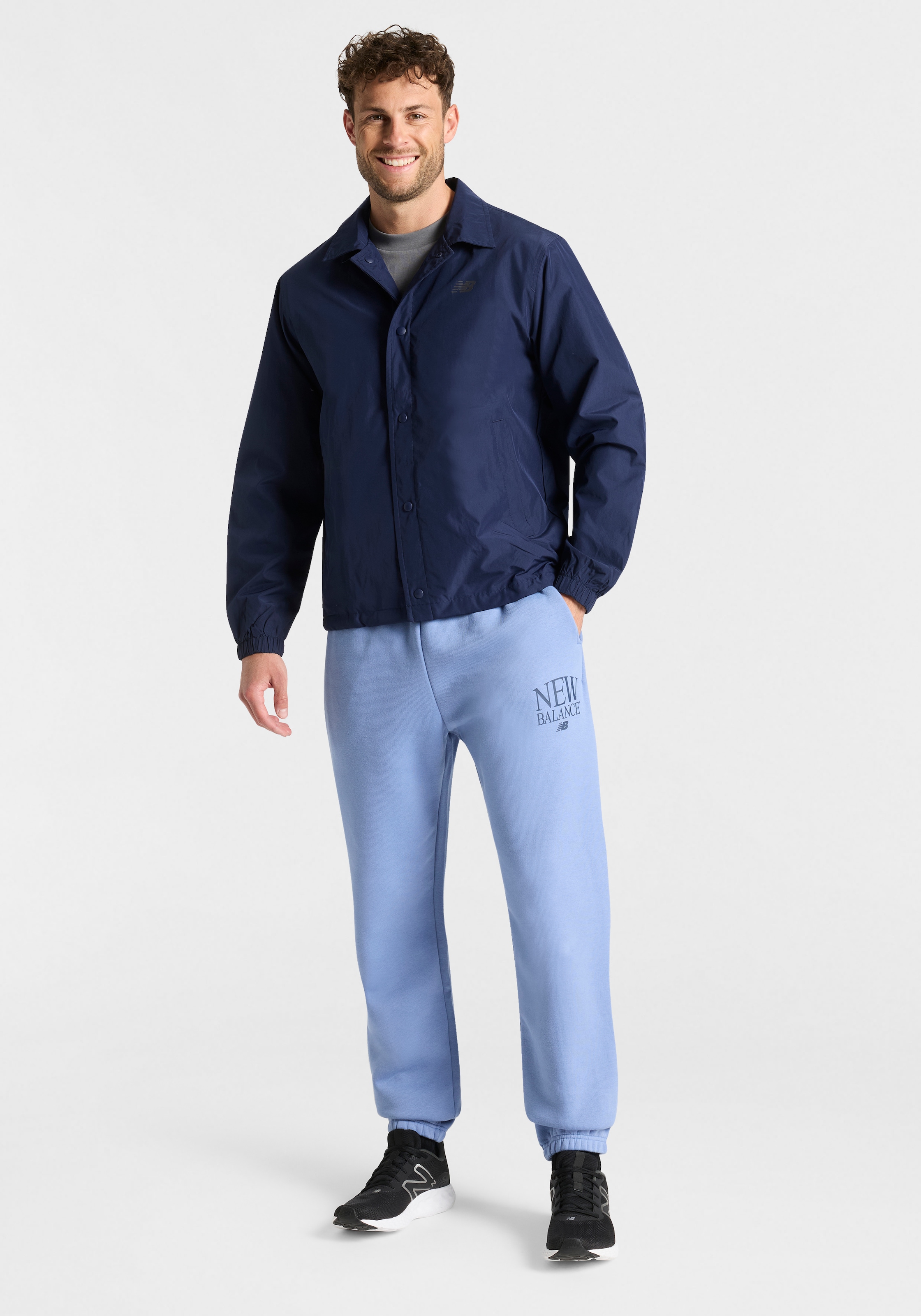 New Balance Kurzjacke »TNV Mens Lifestyle Jacket« sportlicher Stil, modernes Design, mit Grafikprint, Übergangsjacke