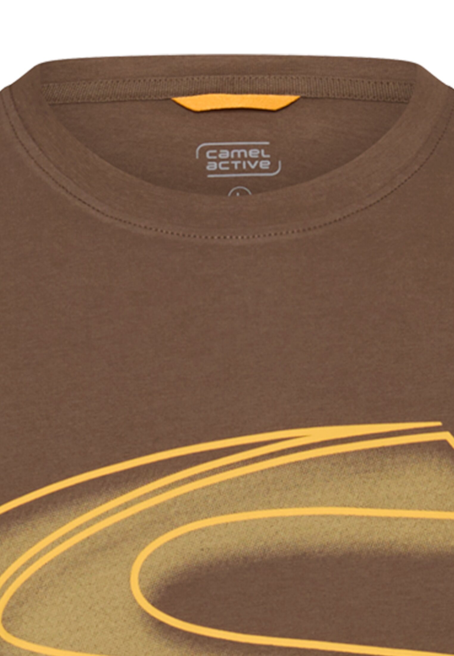 camel active Print-Shirt mit Logo-Print