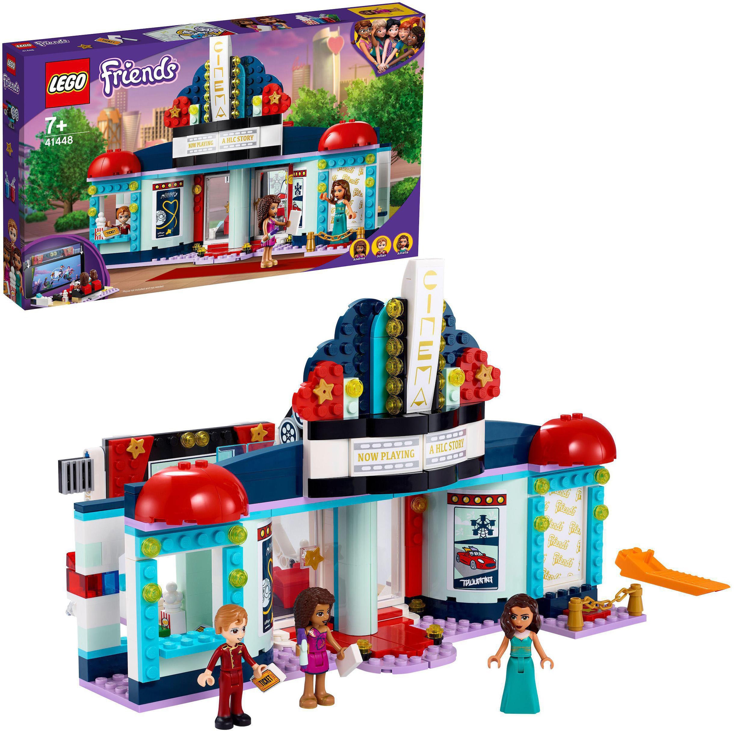 Image of LEGO® Konstruktionsspielsteine »Heartlake City Kino (41448), LEGO® Friends«, (451 St.), Made in Europe bei Ackermann Versand Schweiz