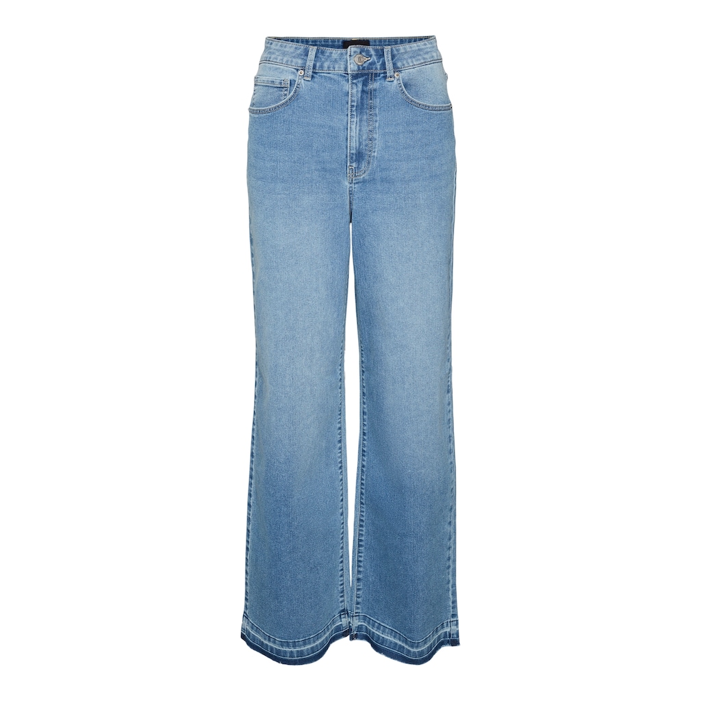 Vero Moda Weite Jeans »VMKATHY HR LOOSE WIDE FOLD DOWN J VI3371«