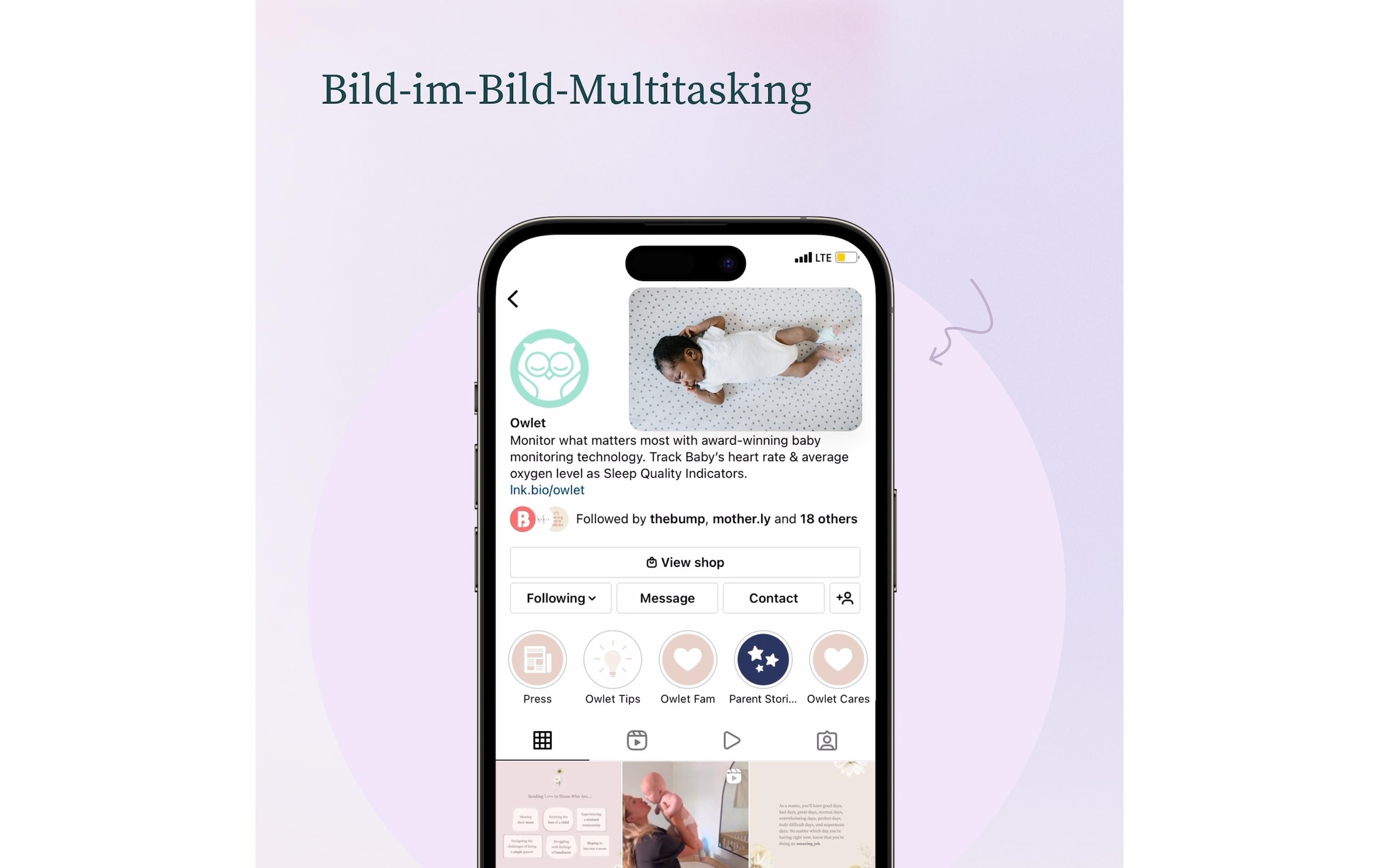 Babyphone »Owlet Dream Sock«