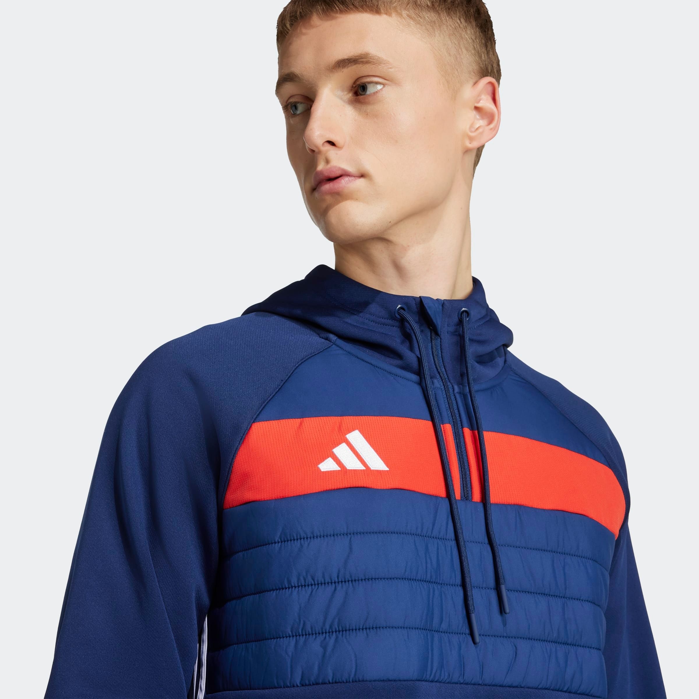 adidas Performance Kapuzensweatshirt »TIRO 25 ESSENTIALS WINTERIZED TRAININGSOBERTEIL«
