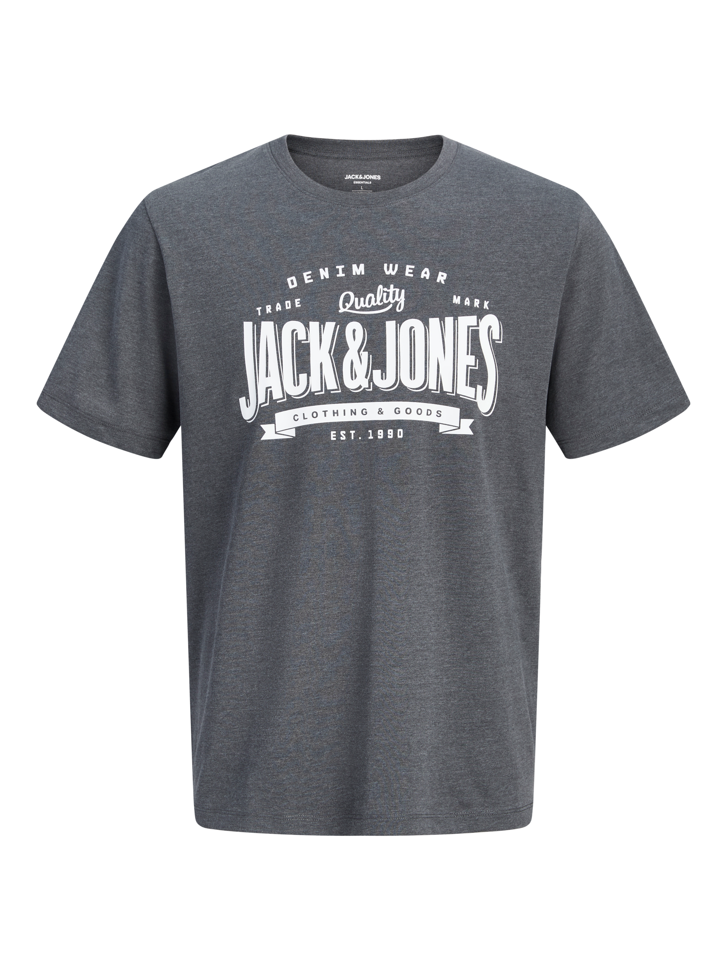 Jack & Jones »JJELOGO TEE SS O-NECK 2 COL AW26 SN« Baumwolle, regular fit